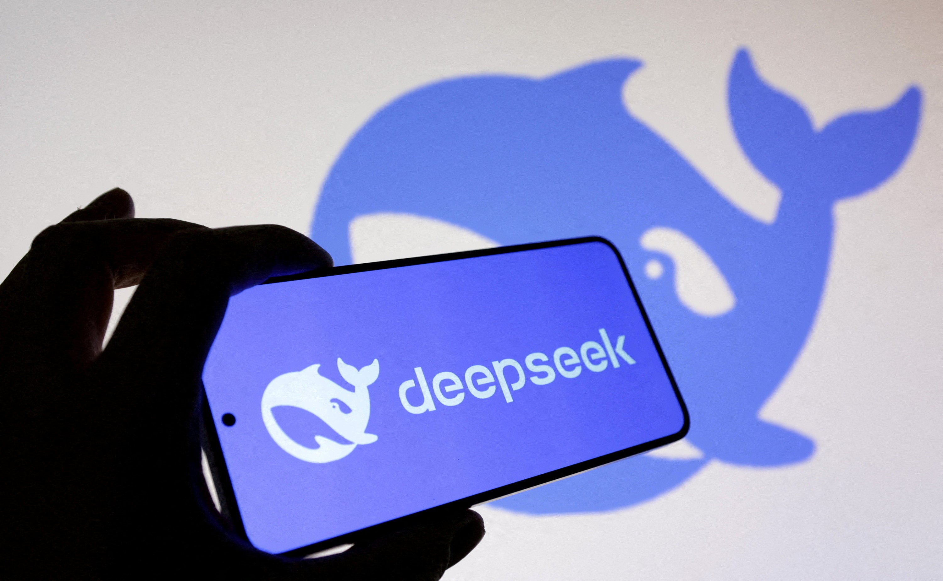 The logo of Hangzhou-based AI start-up DeepSeek. Photo: Reuters