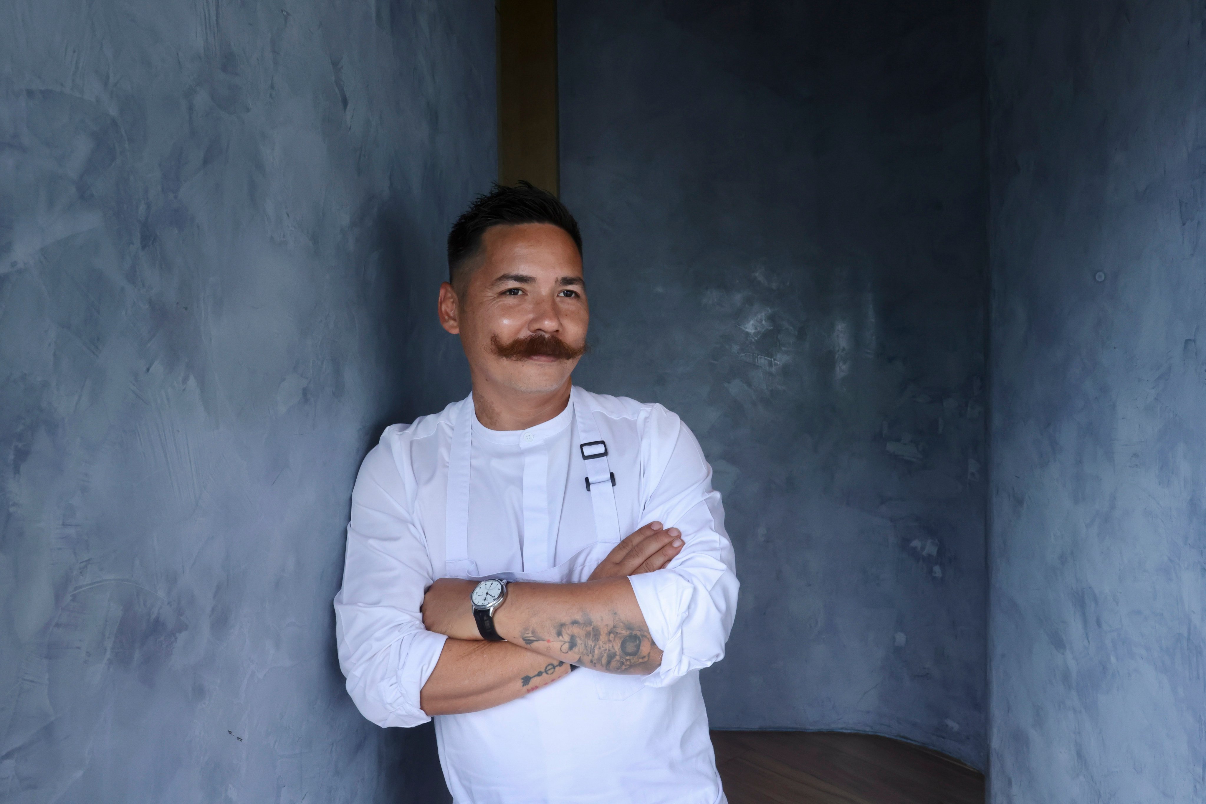 Chef Josh Boutwood at Salisterra at The Upper House in Hong Kong. Once a reluctant cook, he now helms Manila’s  two-Michelin-starred restaurant Helm. Photo: Jonathan Wong