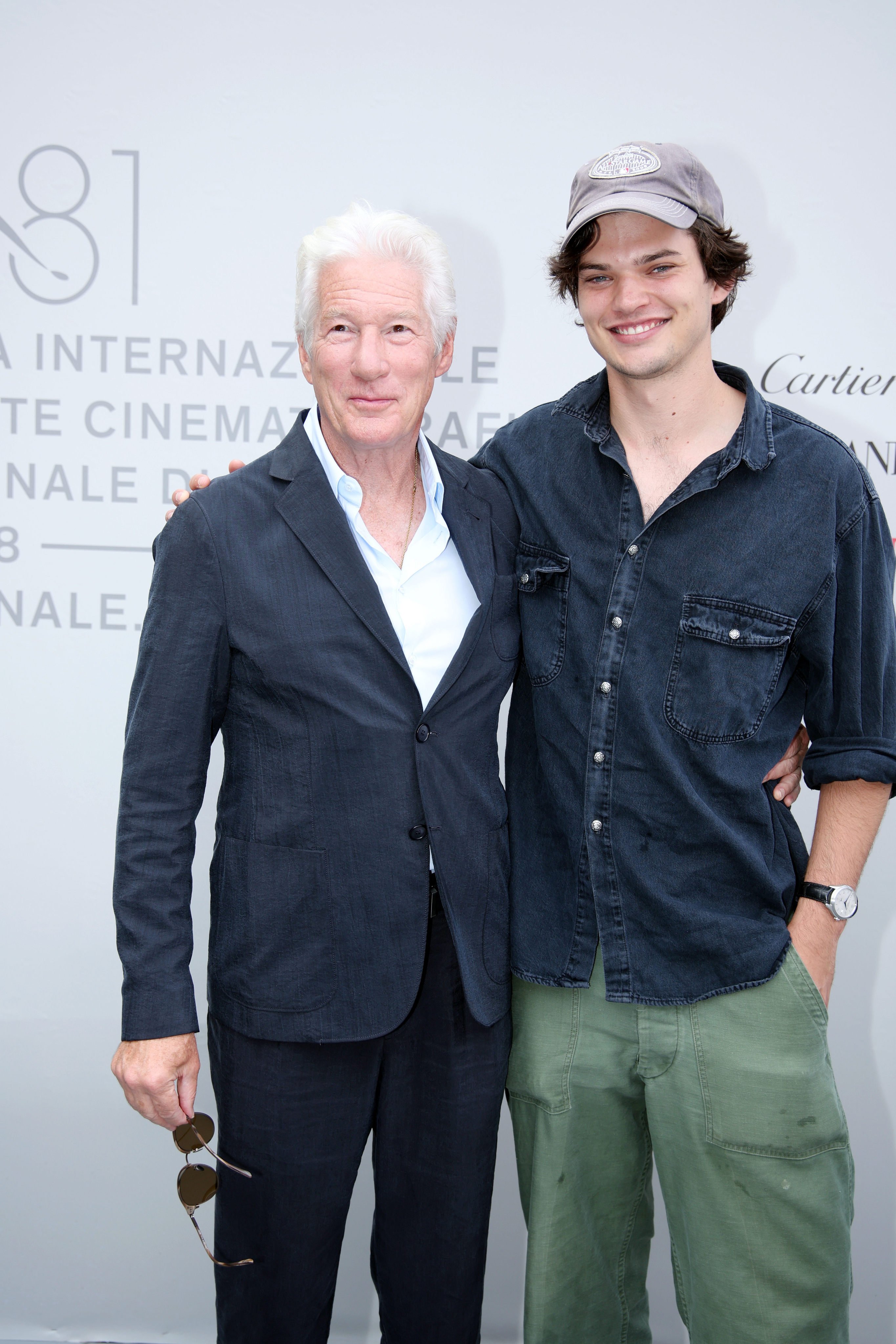 Richard Gere and his son Homer James Jigme Gere are close. Photo: Getty Images