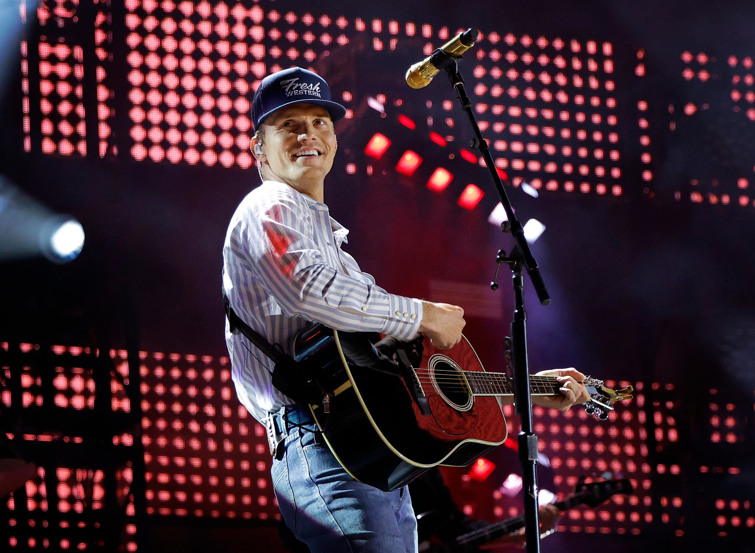 Parker McCollum’s 2021 song “Pretty Heart” has been certified quadruple platinum by the Recording Industry Association of America. Photo: Getty Images