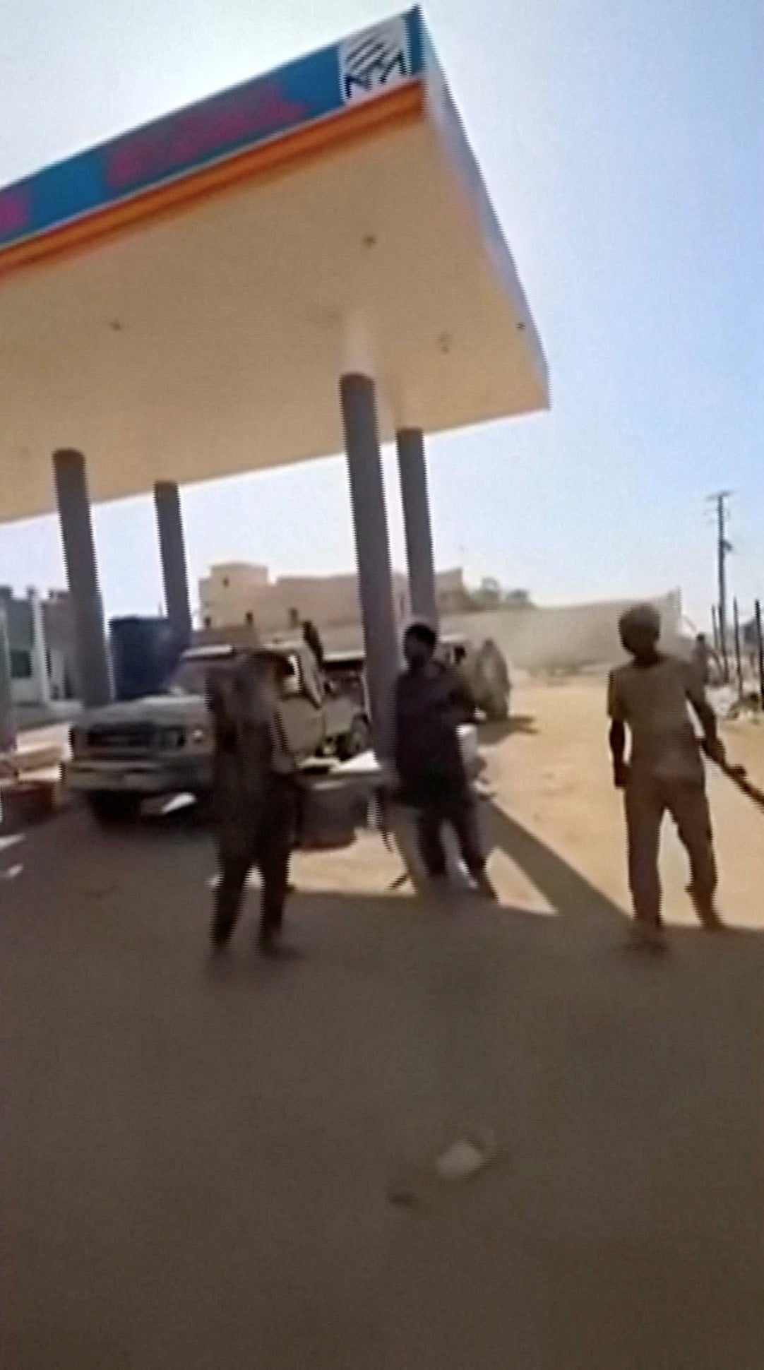 Armed members of an unidentified group gather in Kidal, Mali, in this screen grab obtained from social media released on Saturday. Photo: Mohamed Elmaouloud Ramadane via Reuters
