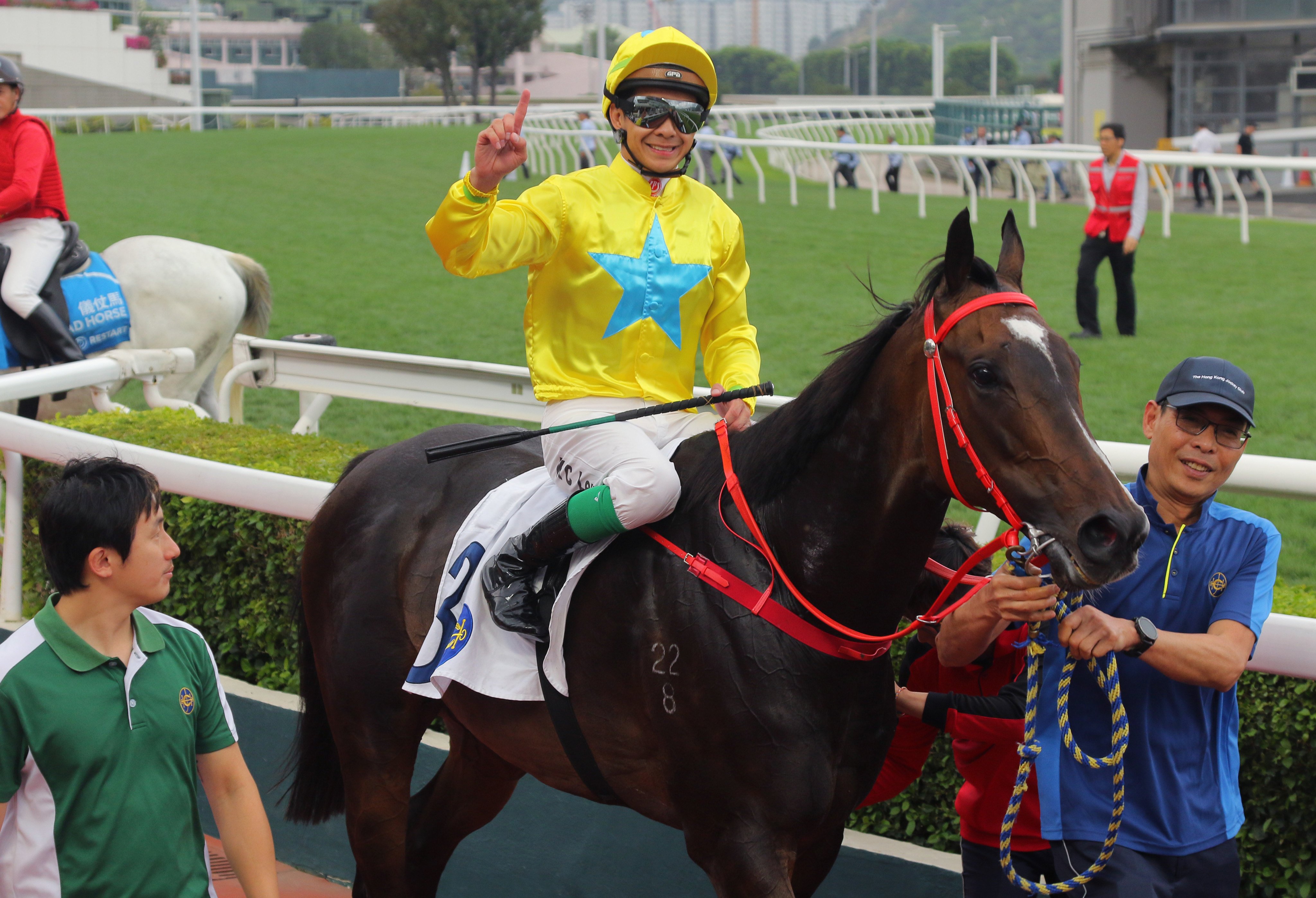 Lucky Sweynesse and Derek Leung. Photos: Kenneth Chan