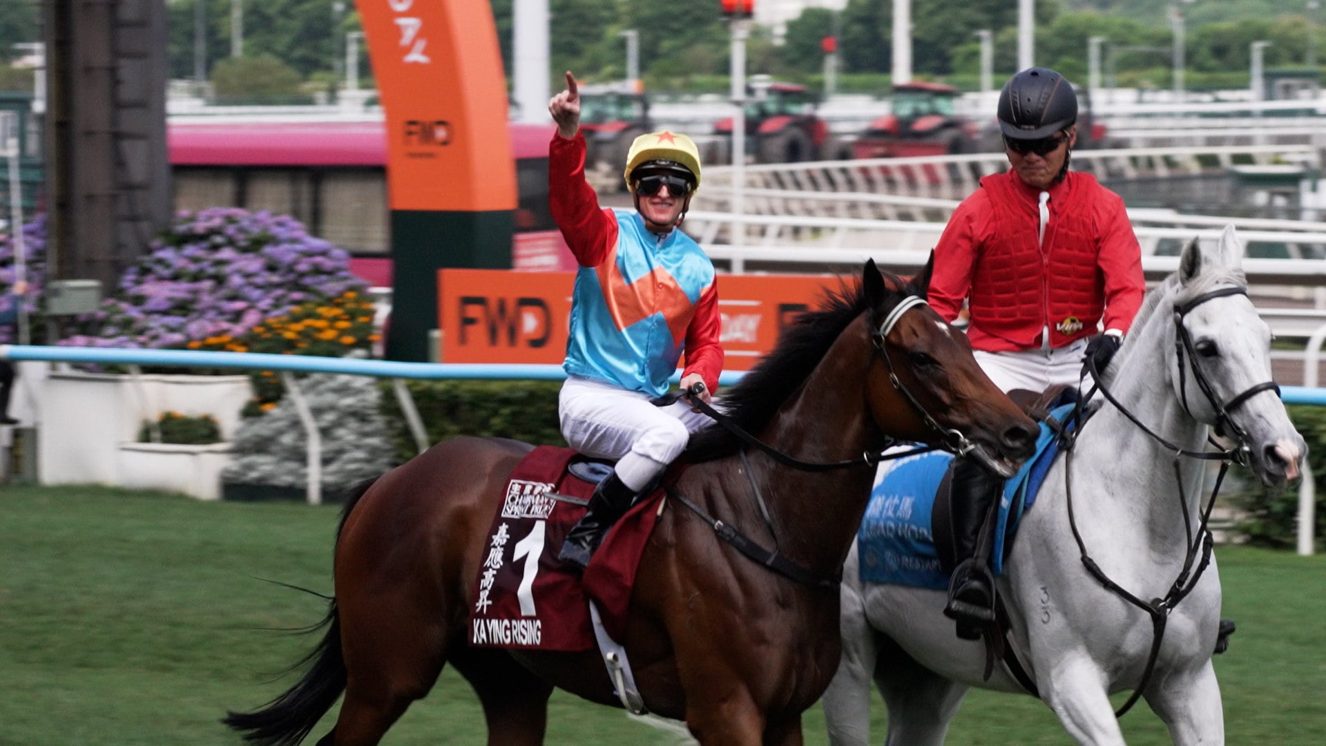 Ka Ying Rising secured a record-extending 20th victory in the Group One Chairman’s Sprint Prize at the Sha Tin racecourse on April 26, 2026.