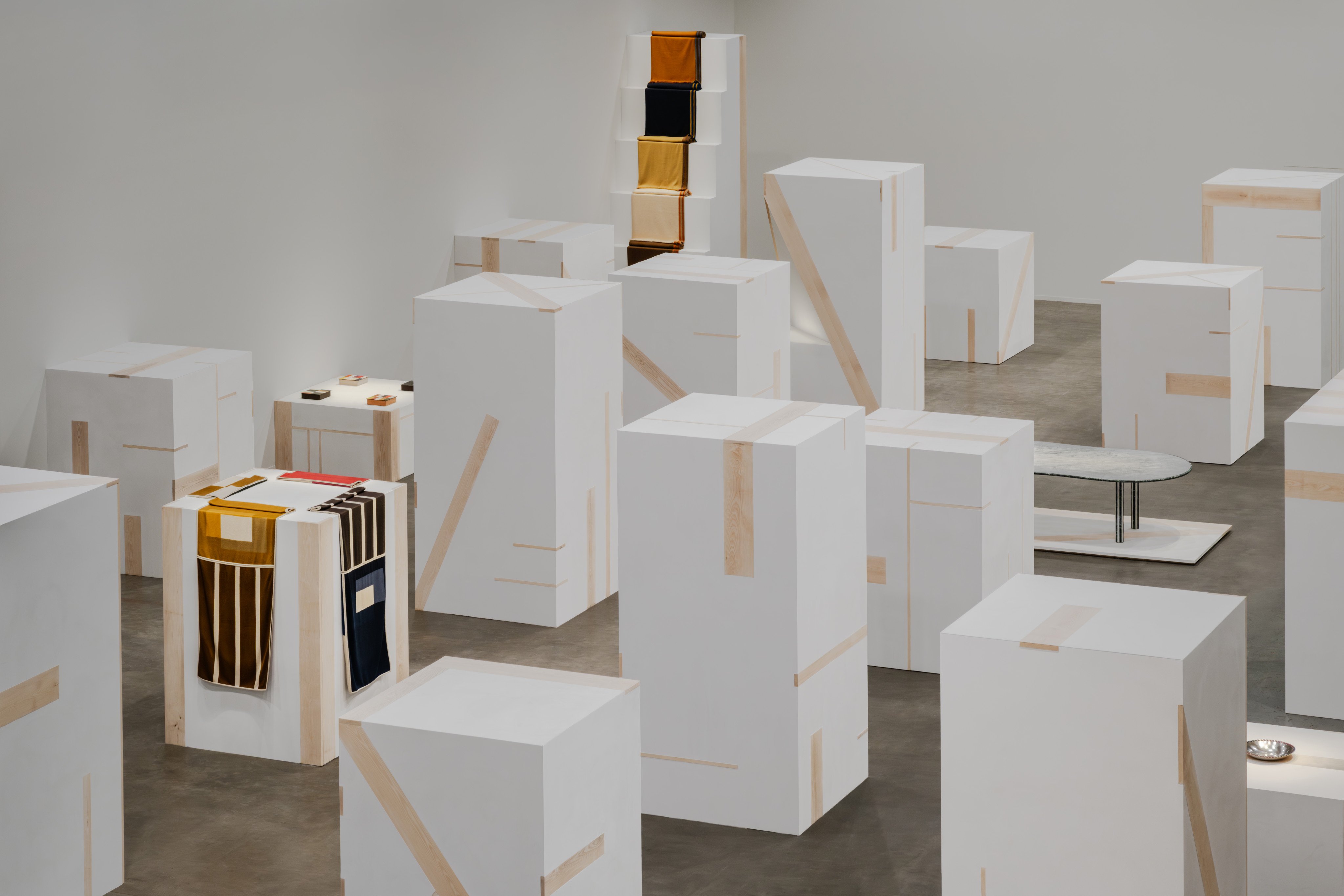 Hermès’ new collections for the home at Milan Design Week 2026. Photo: Handout