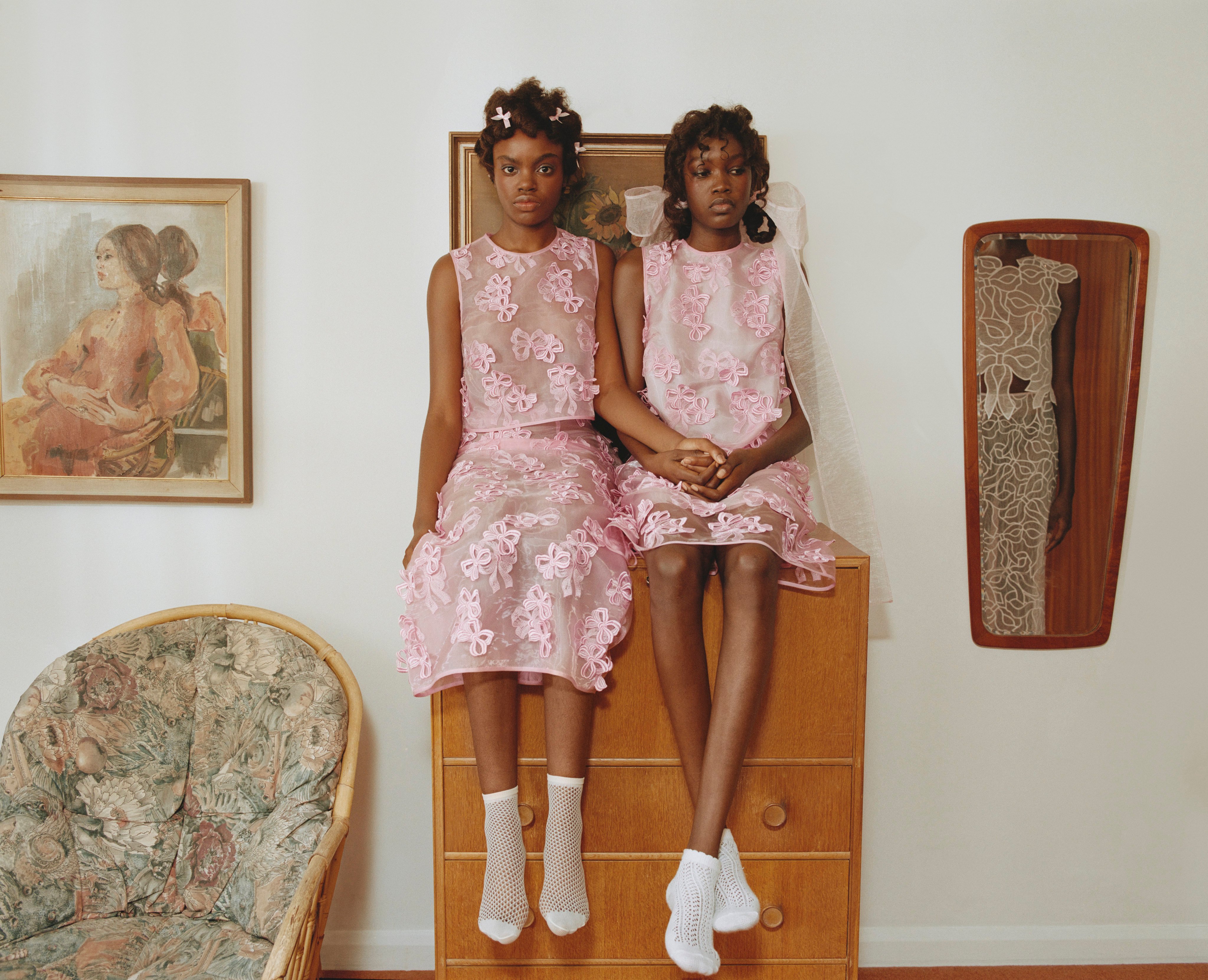 Danish designer Cecilie Bahnsen’s pre-fall collection has you covered for partywear for spring. Photo: Handout