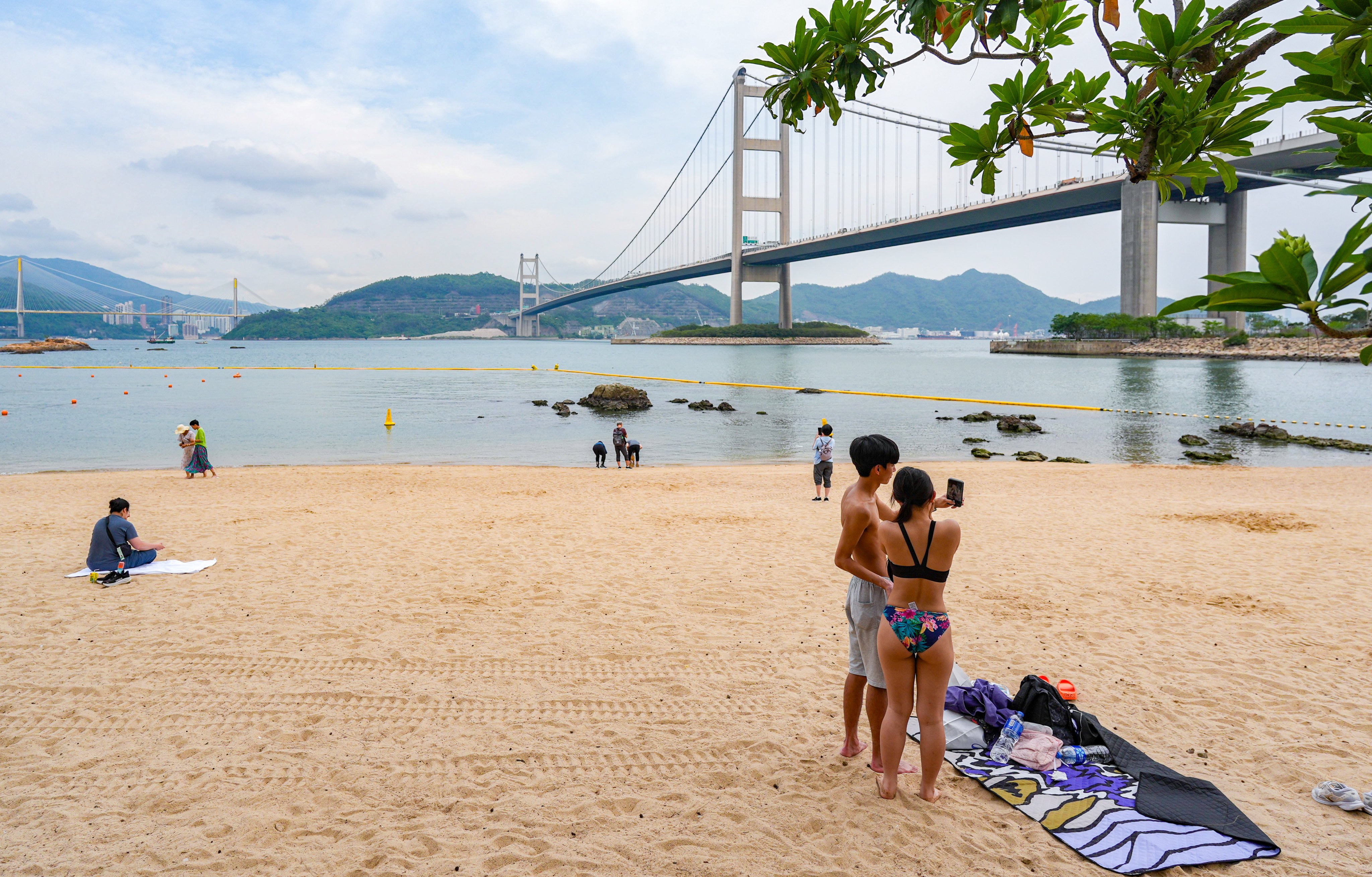 A view of Ma Wan Tung Wan Beach in Tsuen Wan. Photo: Eugene Lee