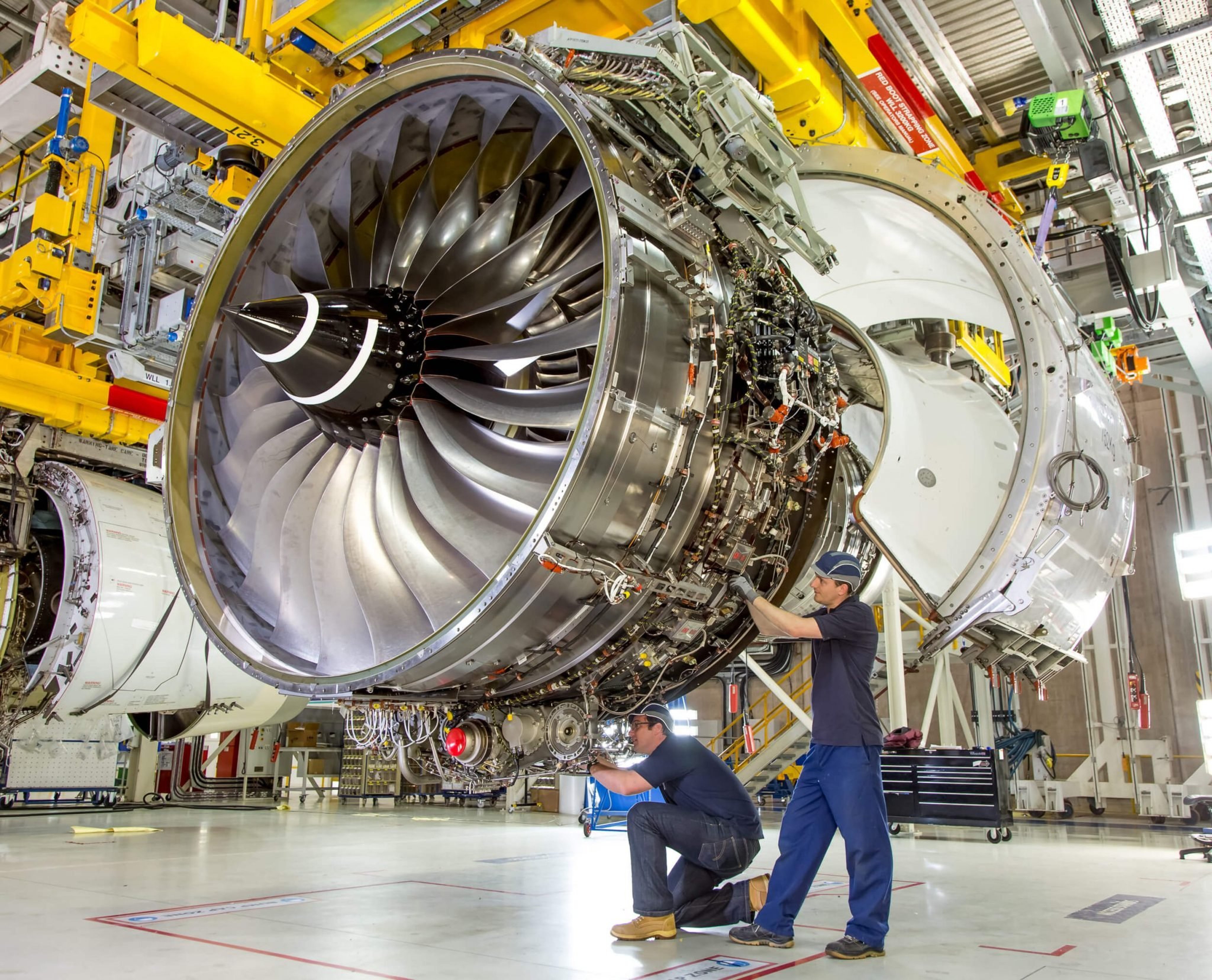 A Rolls-Royce Trent XWB-97 engine. Photo: Rolls-Royce