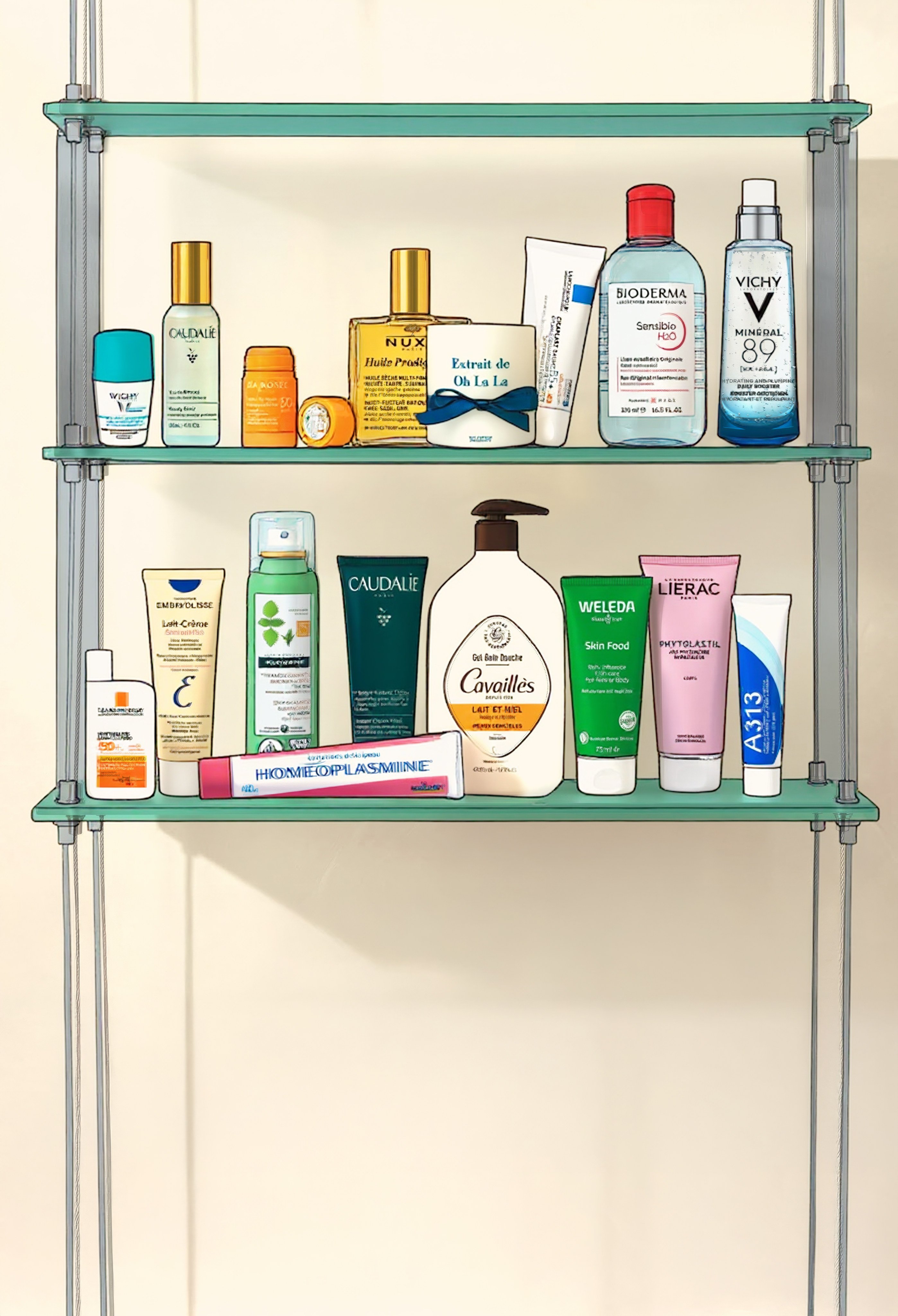 The best products to shop for at a French pharmacy. Photo: Handout