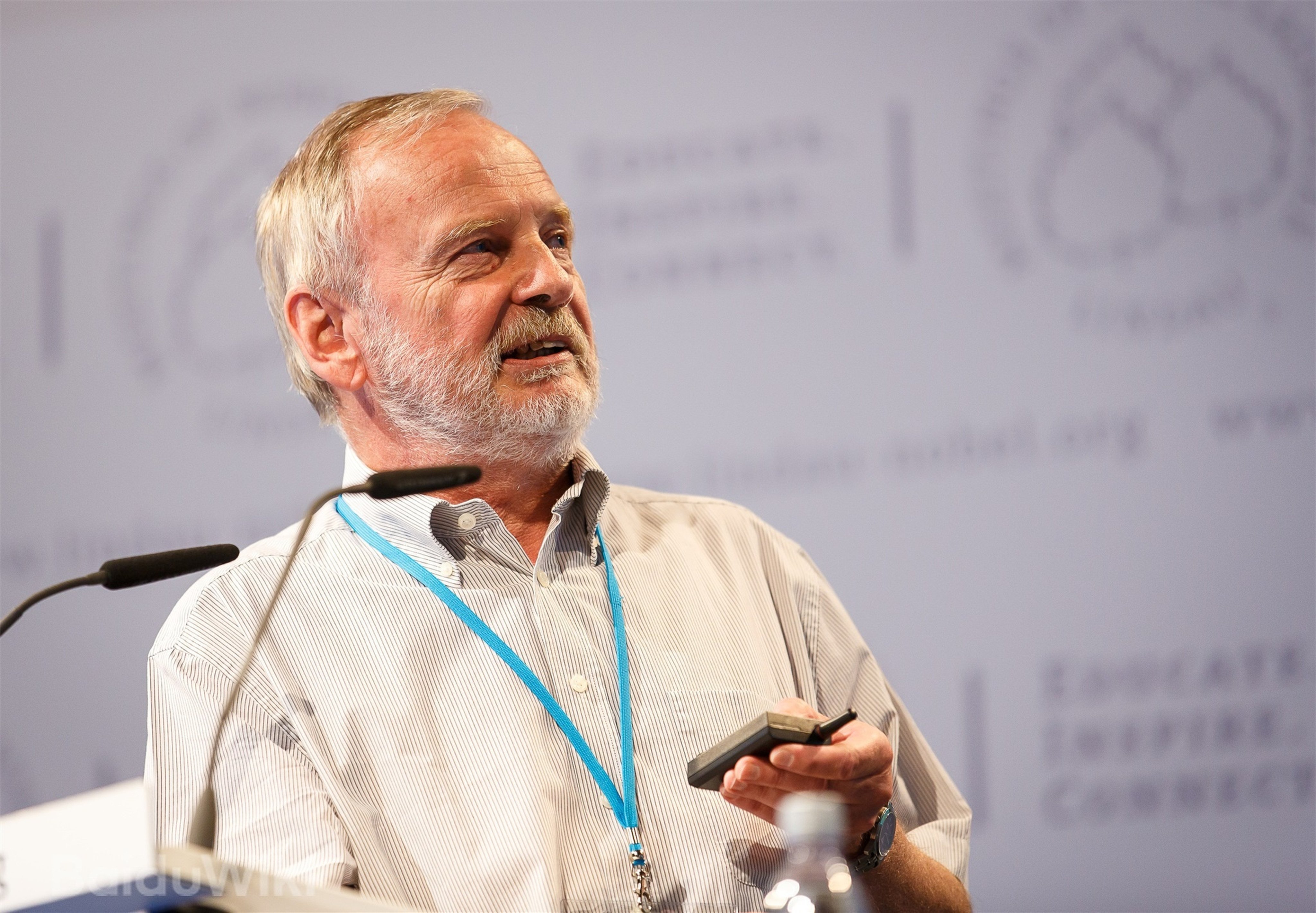 German biochemist Hartmut Michel shared the 1988 Nobel Prize in Chemistry for revealing how photosynthesis works at the molecular level. Photo: Handout