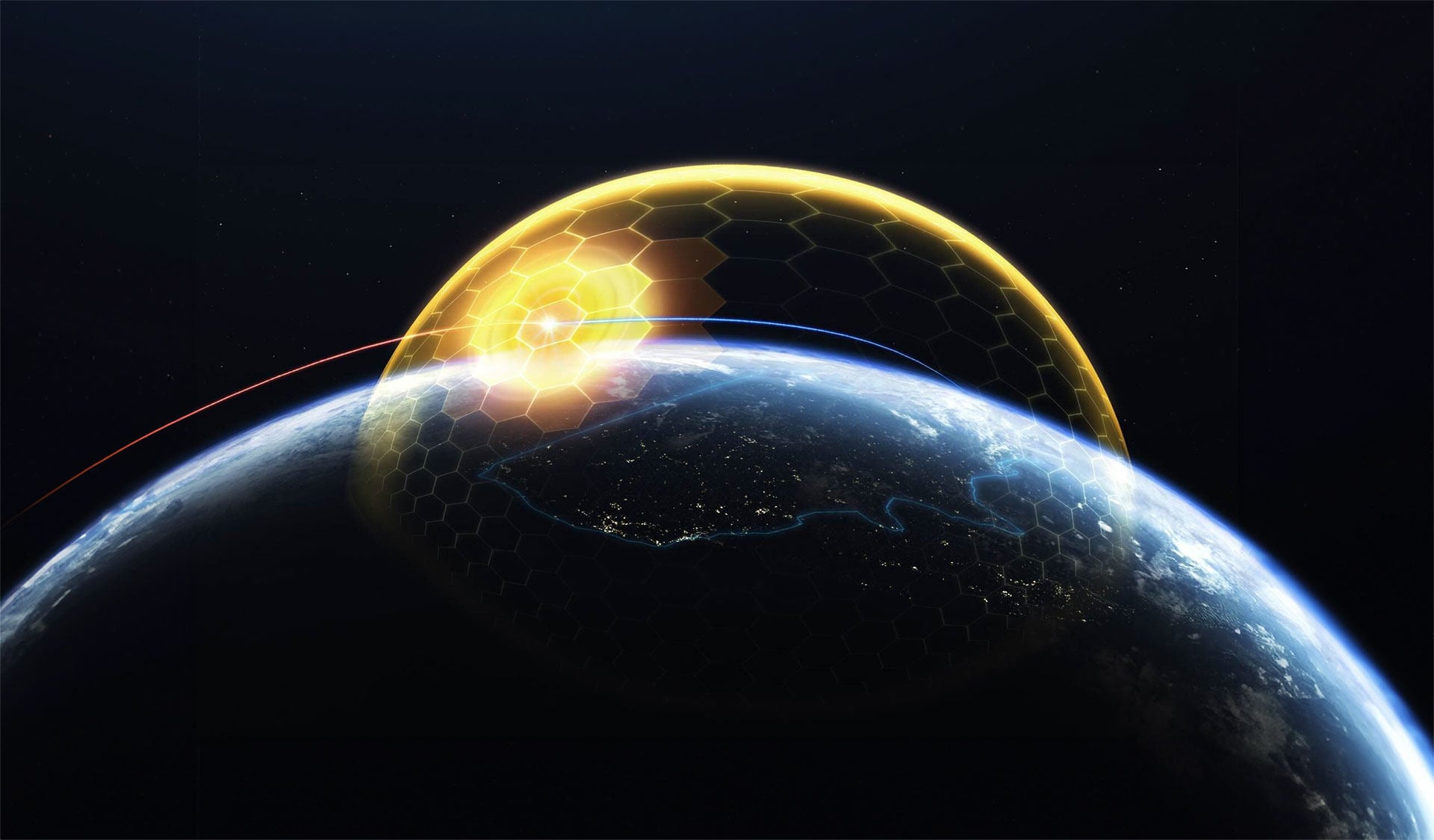 The Trump administration’s Golden Dome concept is expected to identify incoming projectiles, calculate their trajectories, and deploy interceptor missiles to destroy them mid-flight. Photo: Lockheed Martin