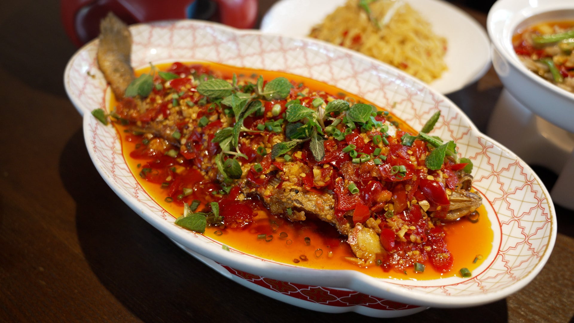 Fermented chilli fish at Zui Qian Xian restaurant in Guizhou. Photo: Llewellyn Cheung
