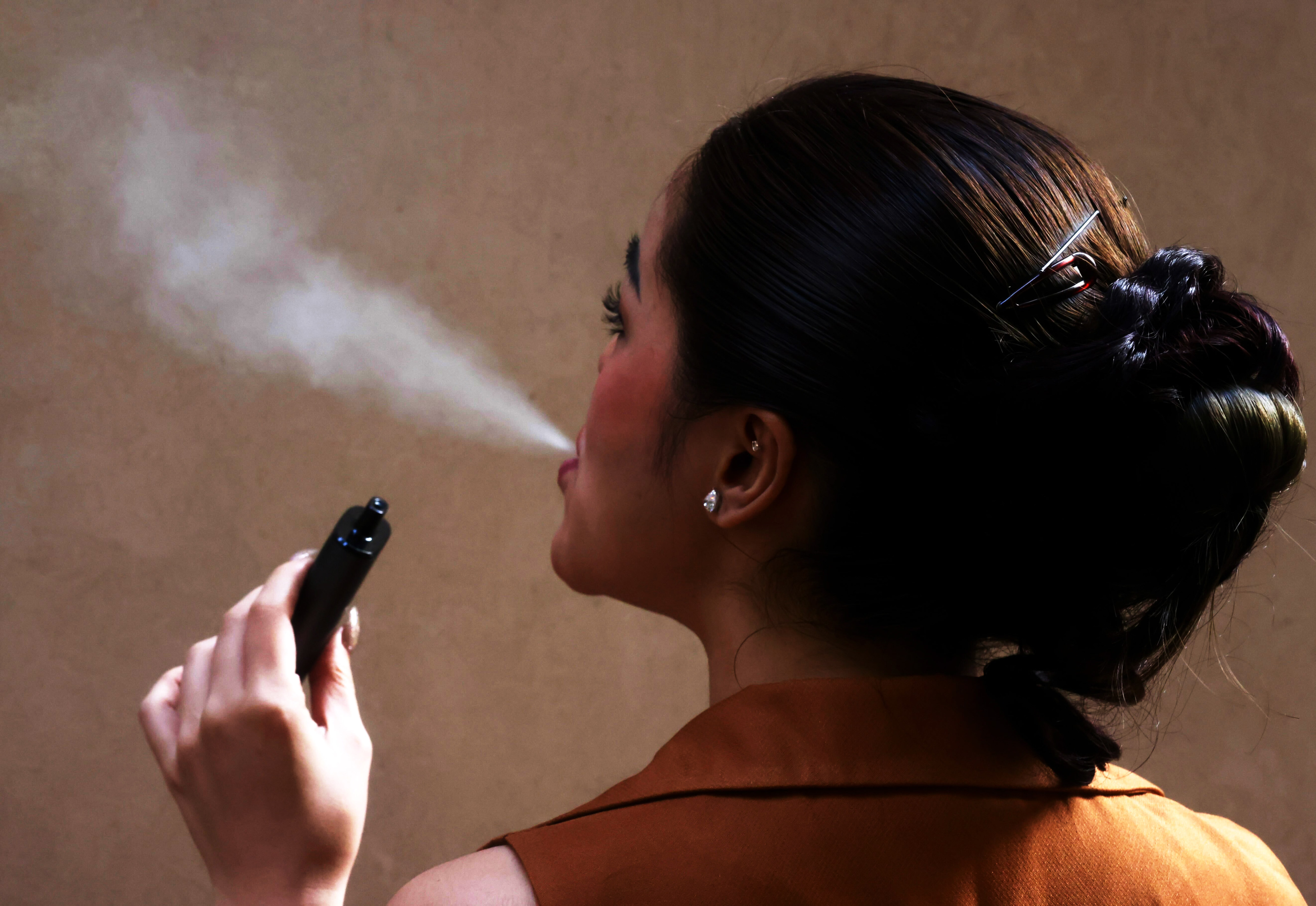 Students may be vulnerable to behaviours such as vaping. Photo: Jonathan Wong