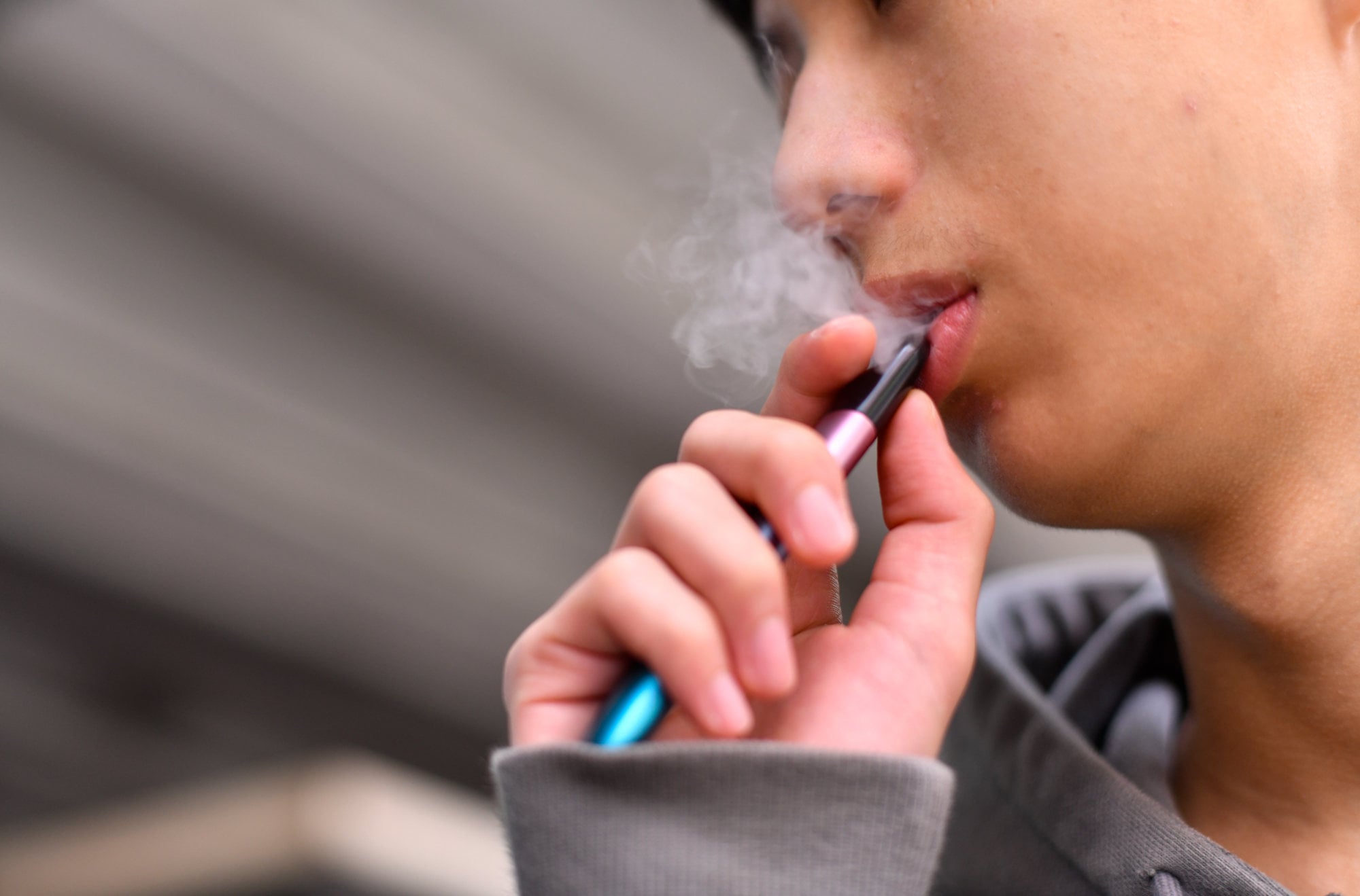 Elio, a 22-year-old Hongkonger, says he will continue vaping in private. Photo: Warton Li