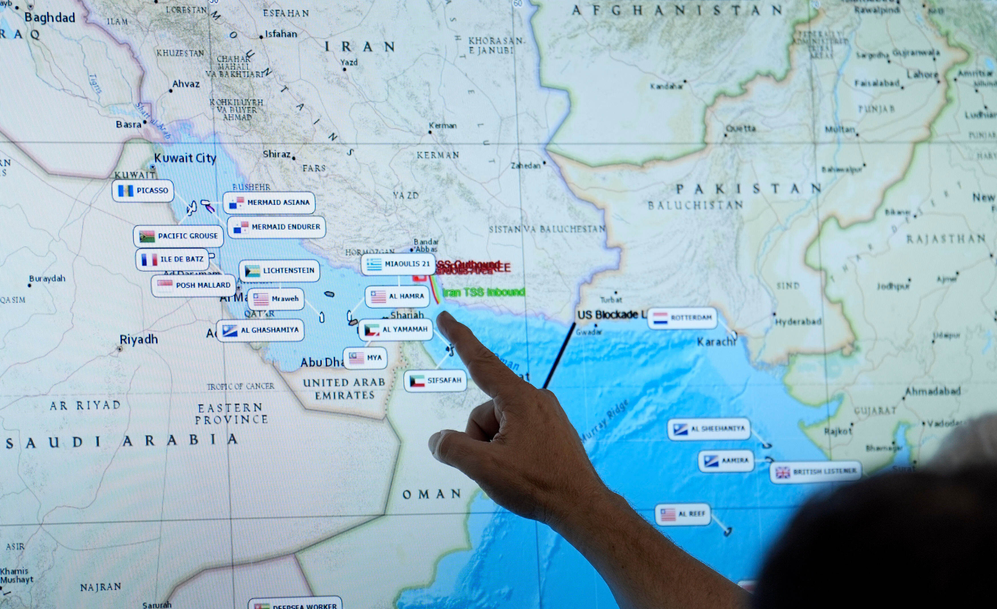 The Strait of Hormuz, through which one-fifth of the world’s oil supply travels, has been repeatedly sealed off since the US-Israeli strikes on Iran began in late February. Photo: AP