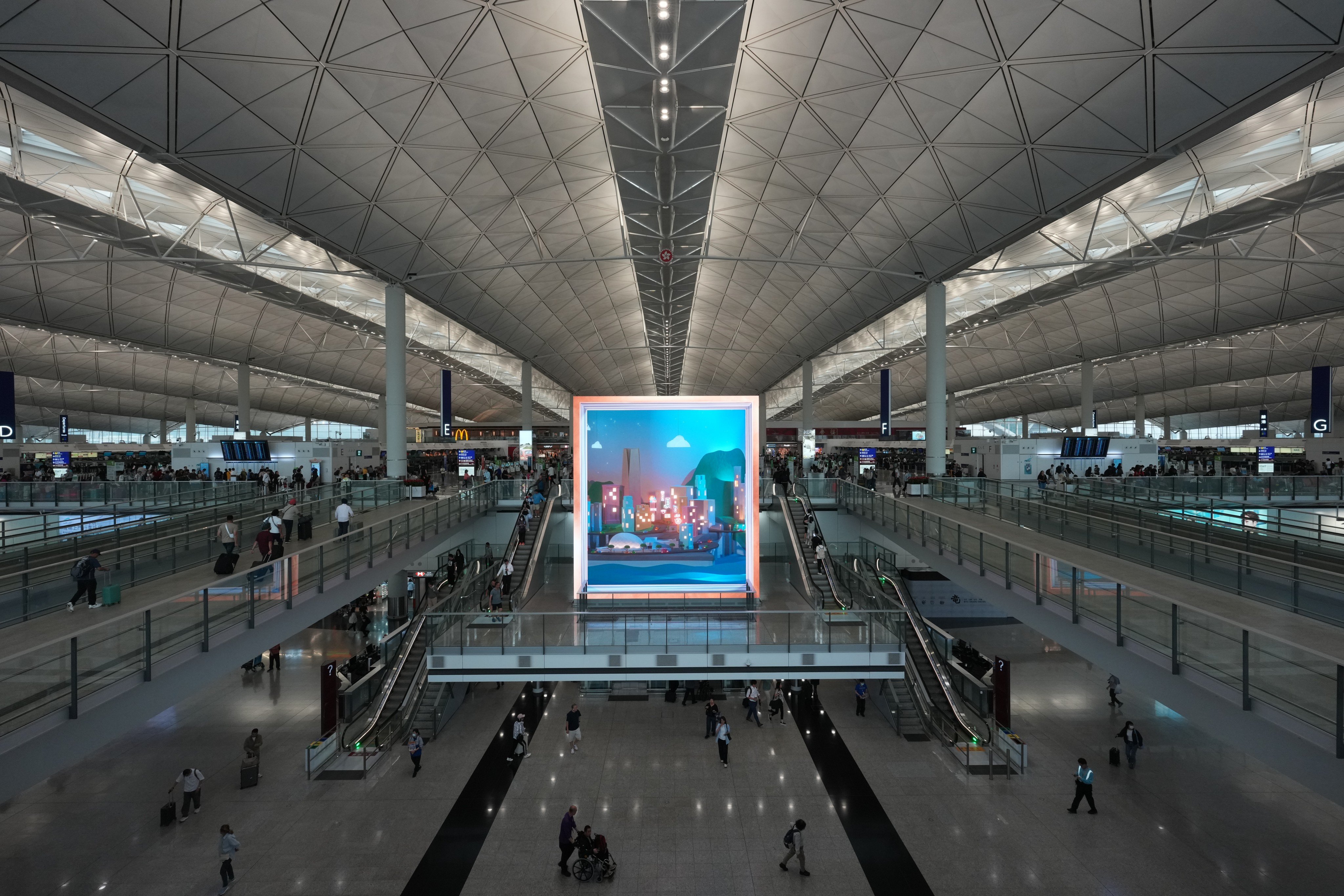 A general view of Hong Kong International Airport in Chek Lap Kok. Photo: Jelly Tse