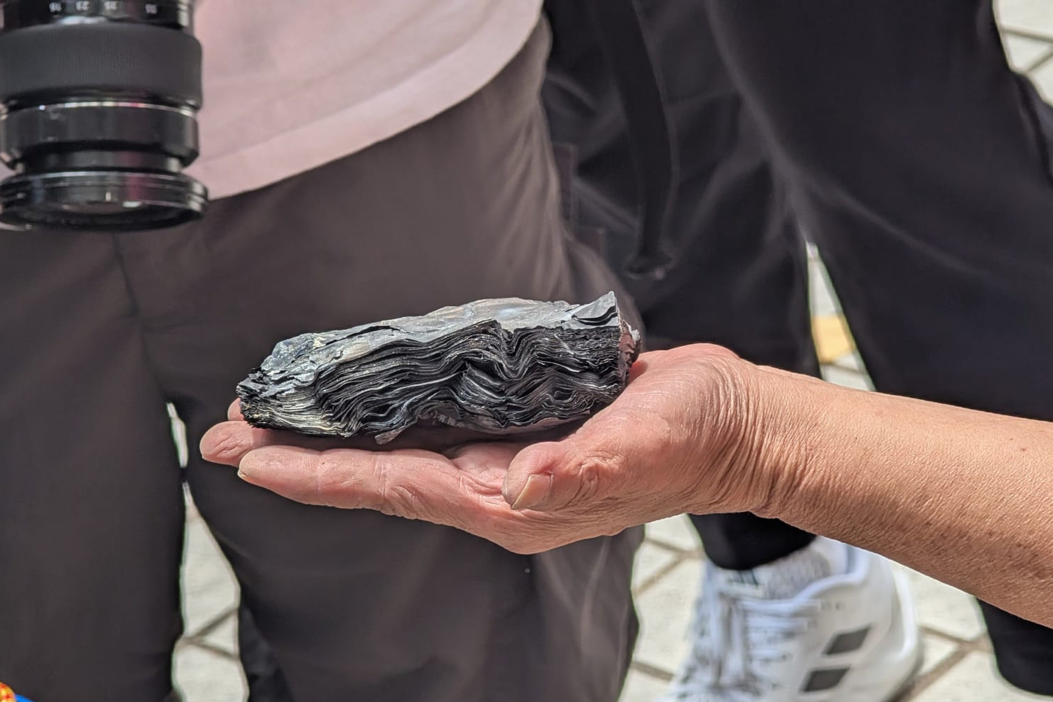 Several residents have found charred banknotes after searching their flats at the fire-ravaged estate. Photo: Kristen Cheung