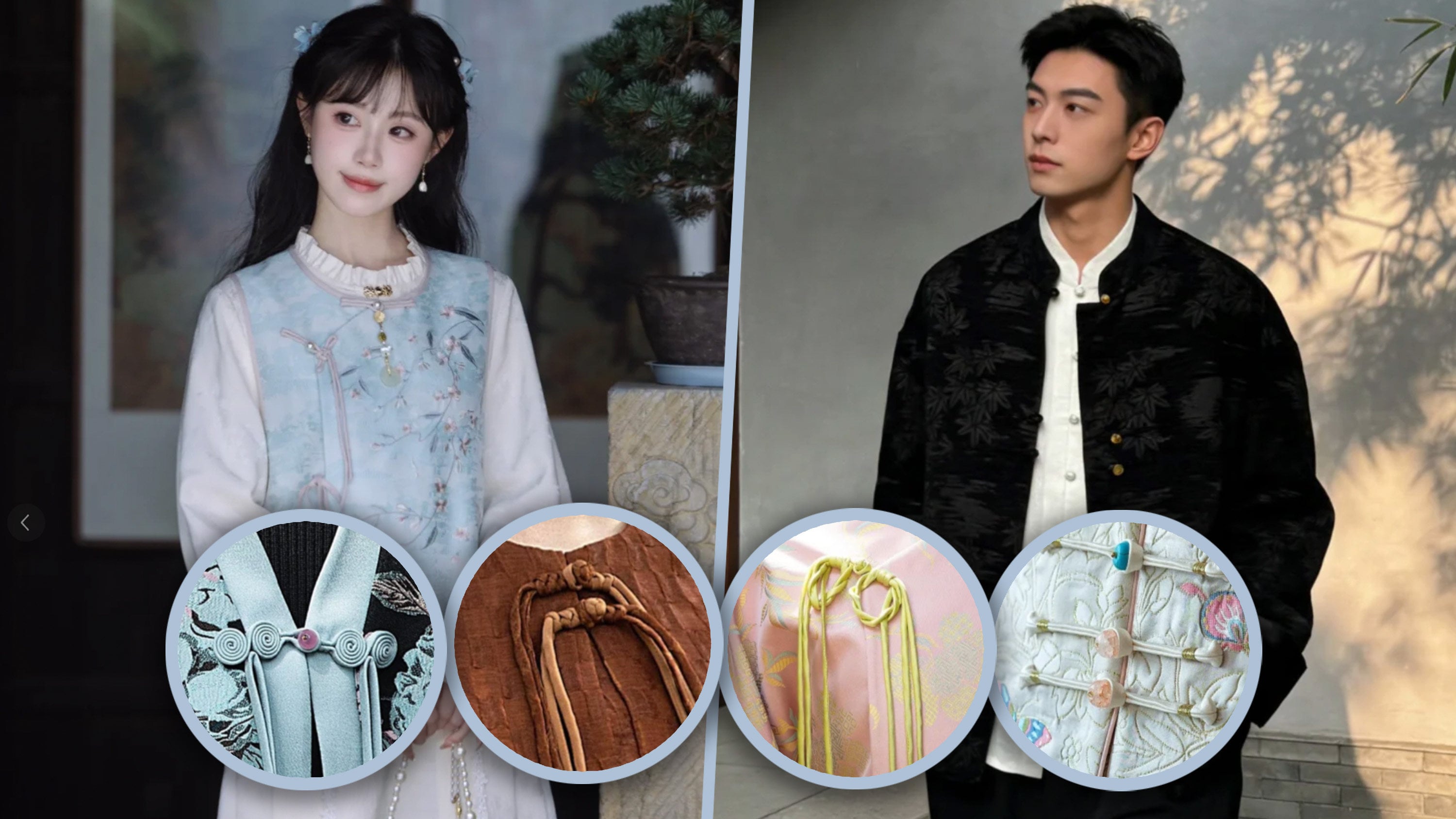 In traditional Chinese culture, the number of buttons on clothing holds significant meaning. Photo: SCMP composite/RedNote