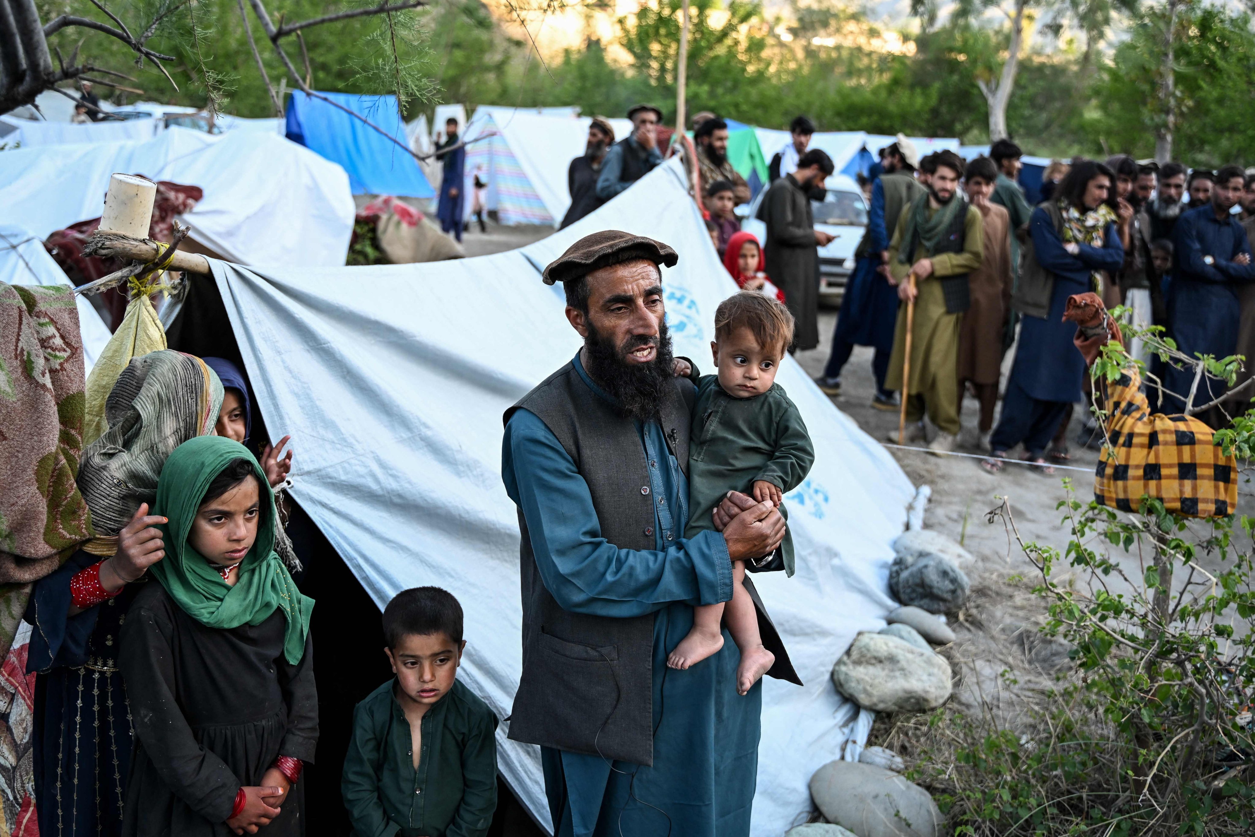 More than 94,000 Afghans have been displaced by the war, OCHA figures show. Photo: AFP