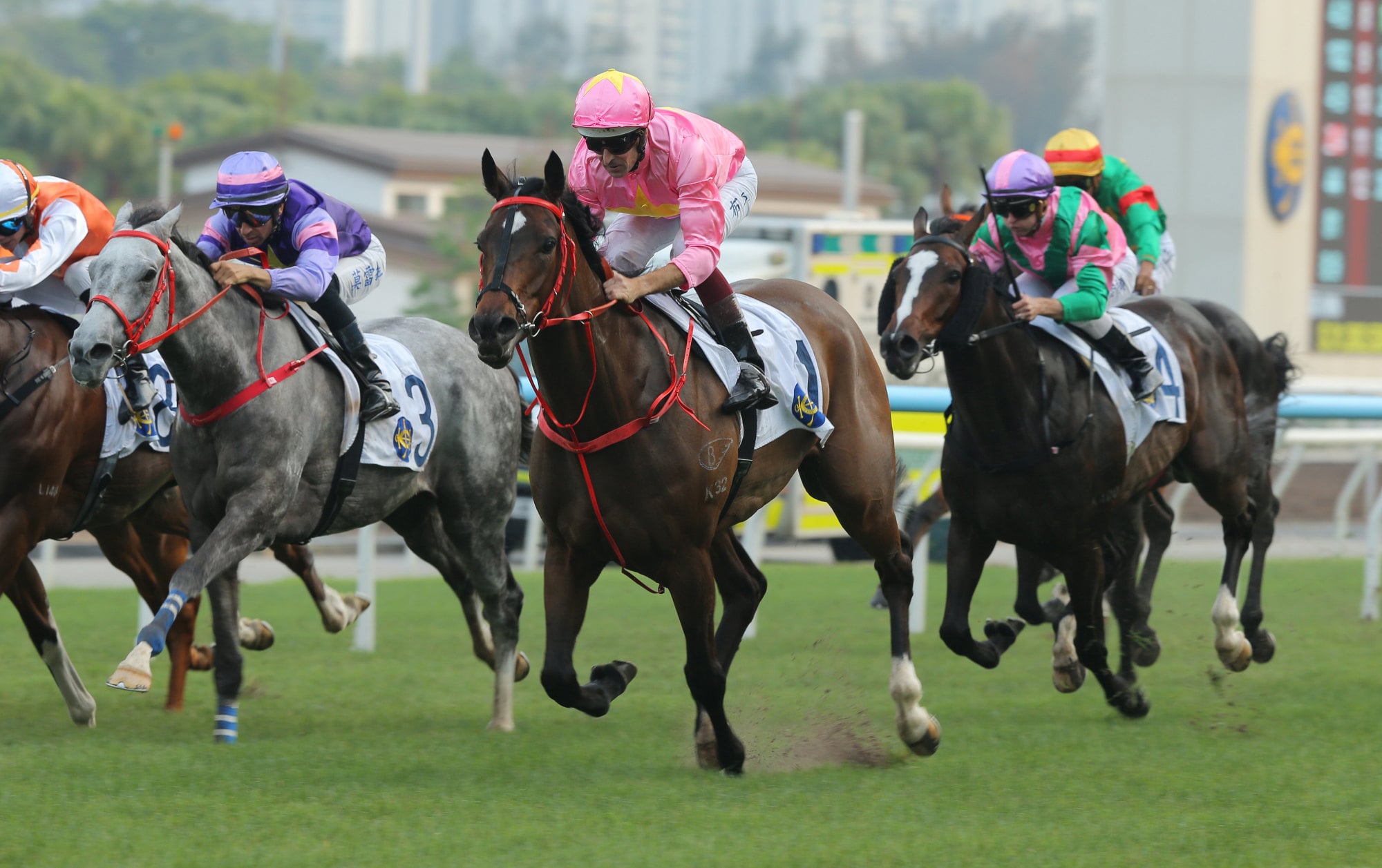 Sky Jewellery bolts up on reappearance under Hugh Bowman.