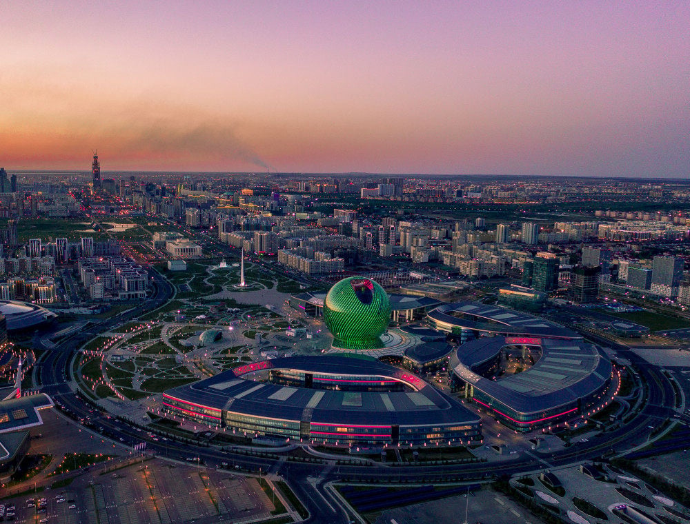 A view of the Astana International Financial Centre in Kazakhstan. Photo: Handout