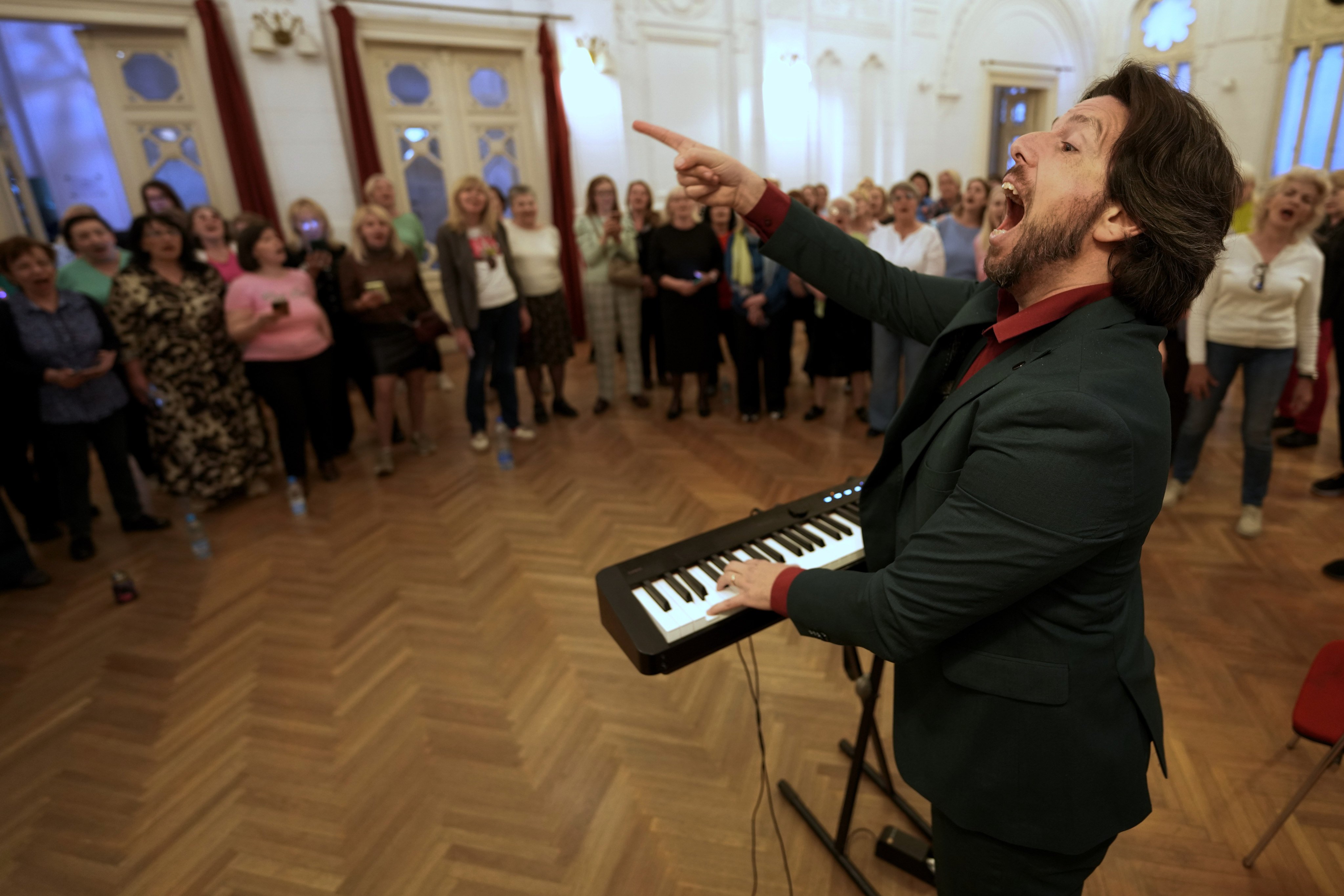 Pop Hor, Serbia’s inclusive amateur pop choir, unites ages five to 105 through joyful, stress-free singing. Photo: AP