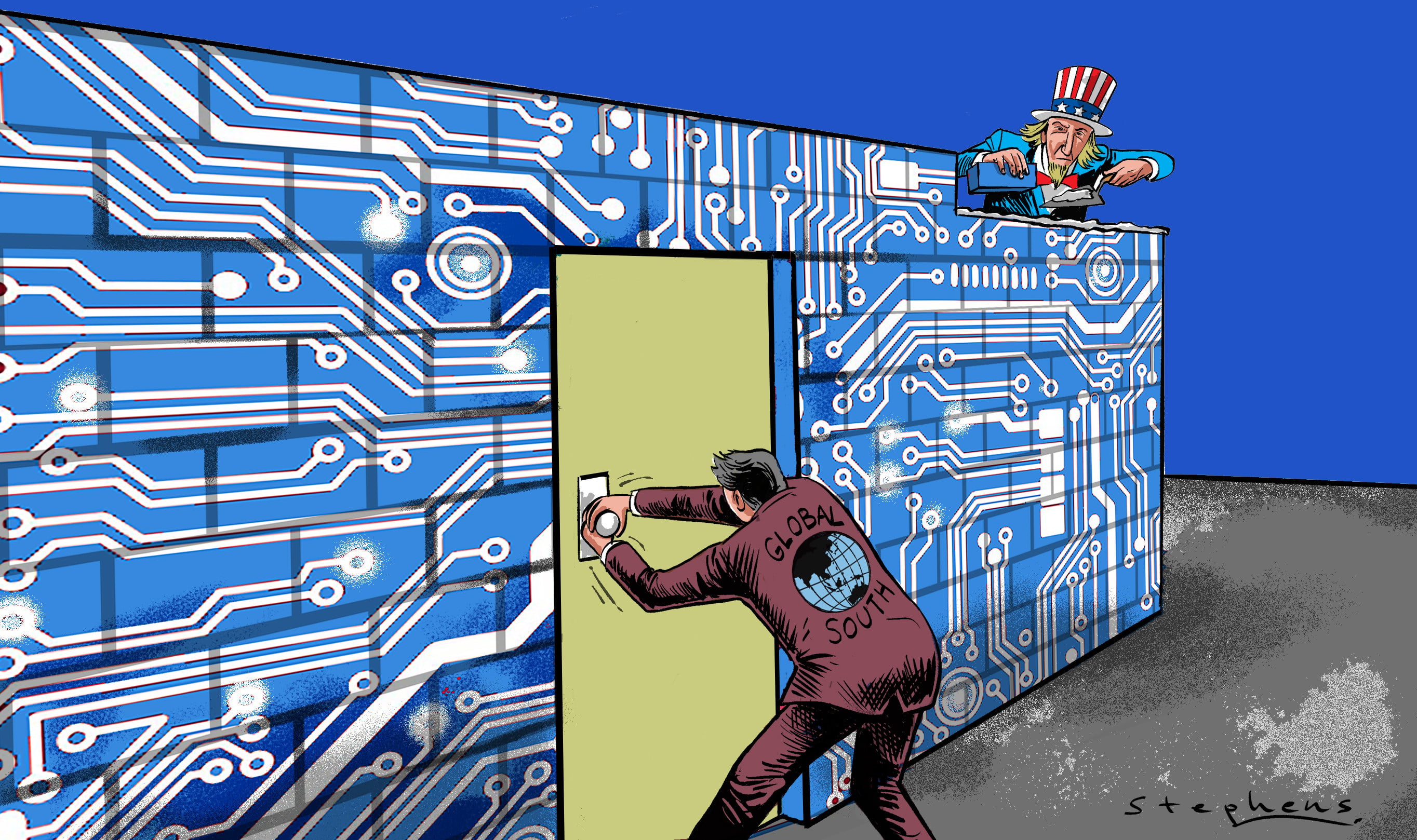 scmp.com - Zhou Xiaoming - Opinion | How US tech hegemony is locking out the Global South