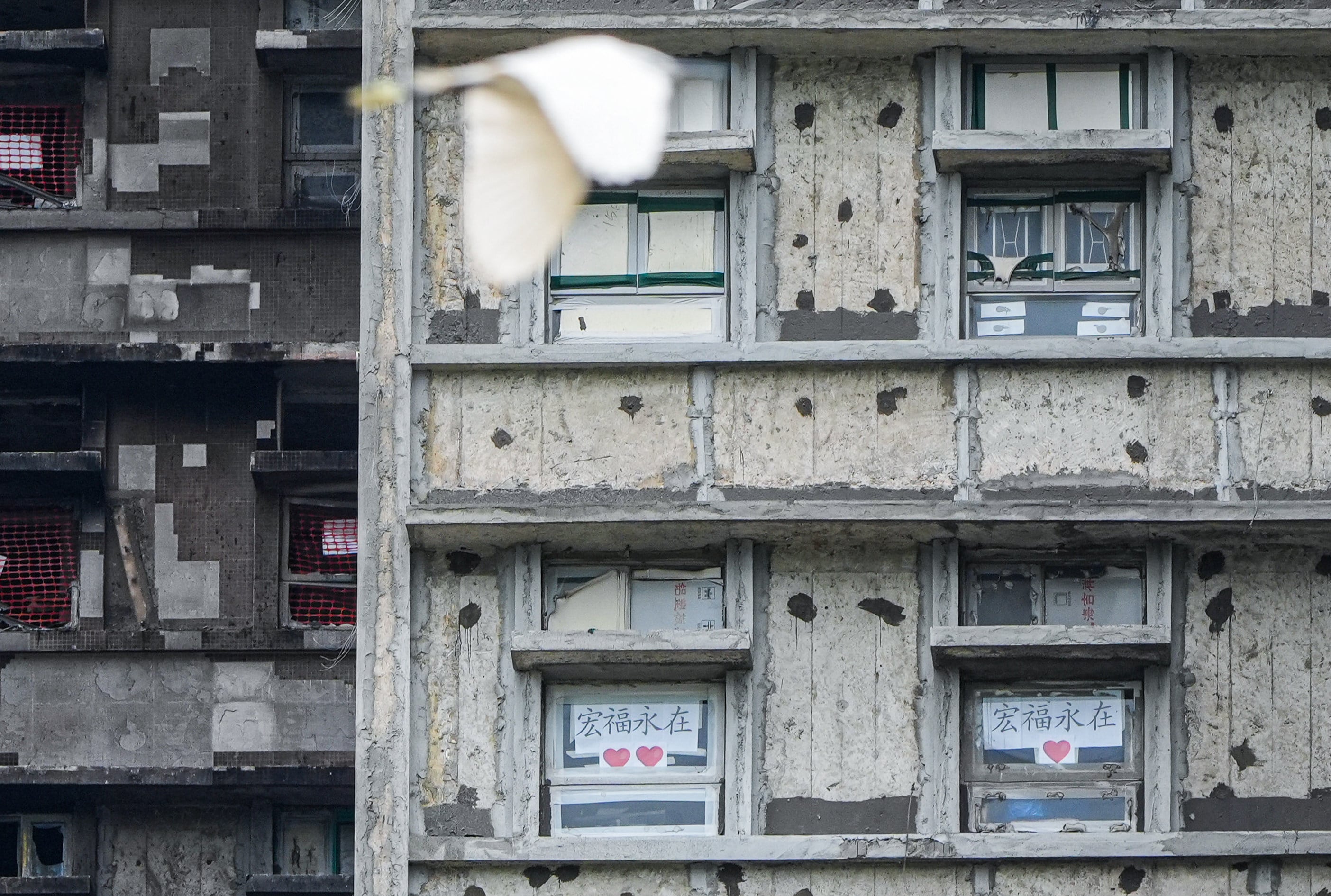 The government has announced that affected Wang Fuk Court residents will be exempt from final tax for 2025-26. Photo: Eugene Lee