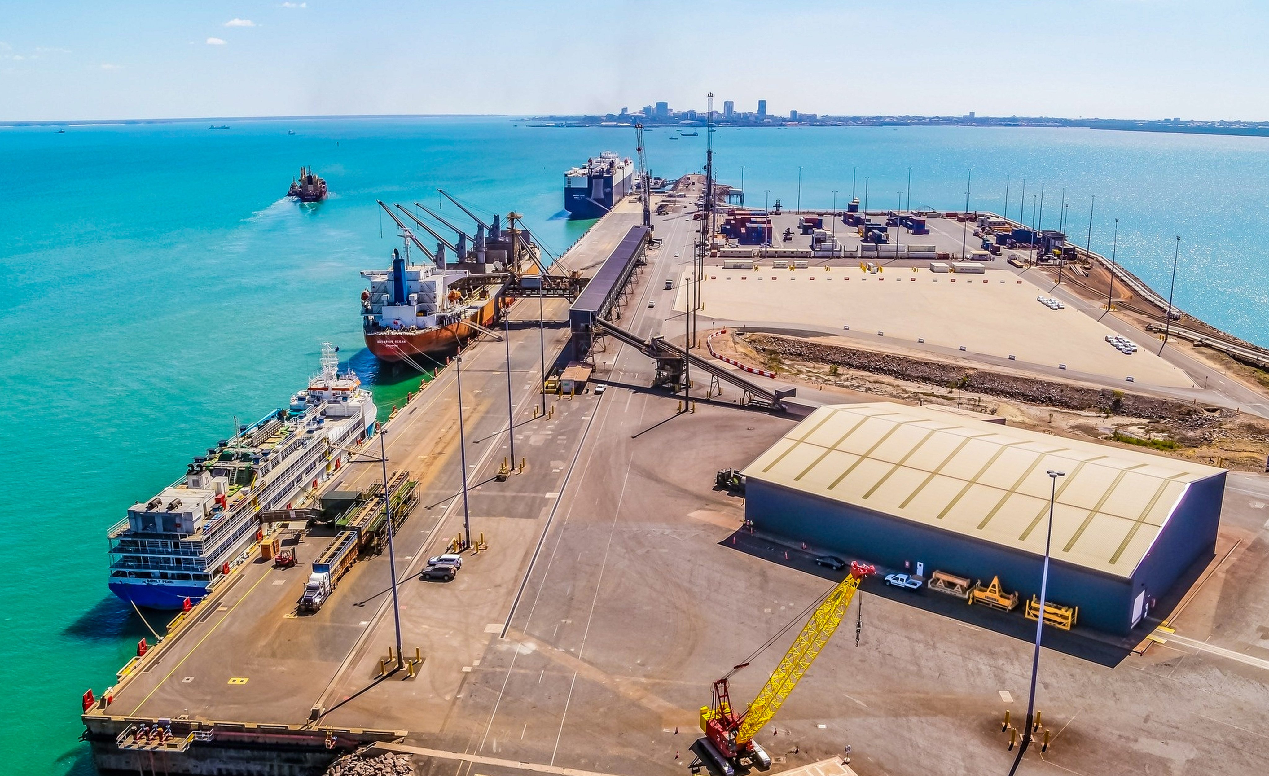 China’s Landbridge Group has launched legal action against Australia after failing to reach an agreement over Darwin port in the Northern Territory city of Darwin. Photo: Handout