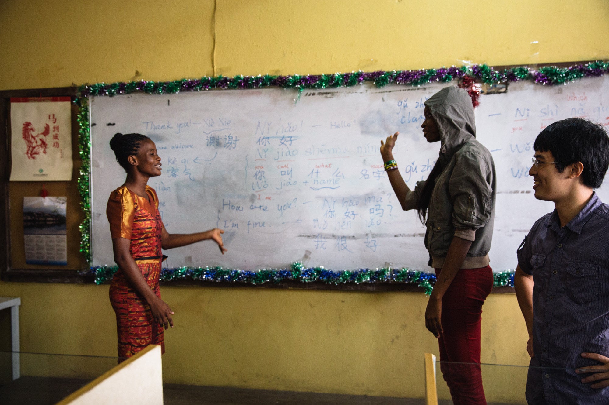 A Chinese language class underway at the Confucius Institute of the University of Lagos in Nigeria. Recent job posts on a leading social media networking site reveal continent-wide demand for Mandarin skills in sectors including real estate, mining, hospitality, healthcare and manufacturing. Photo: Xinhua