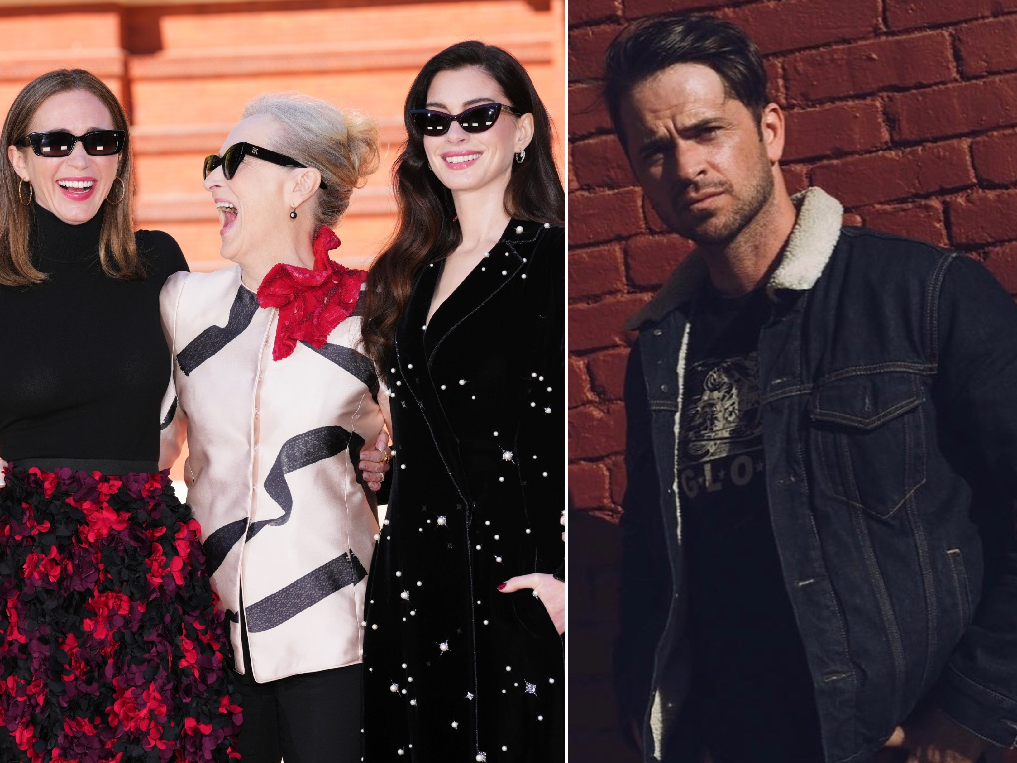 Wes McGee (right) is one of the new faces to join The Devil Wears Prada 2’s cast. Photos: AP, @wesmcgee77/Instagram