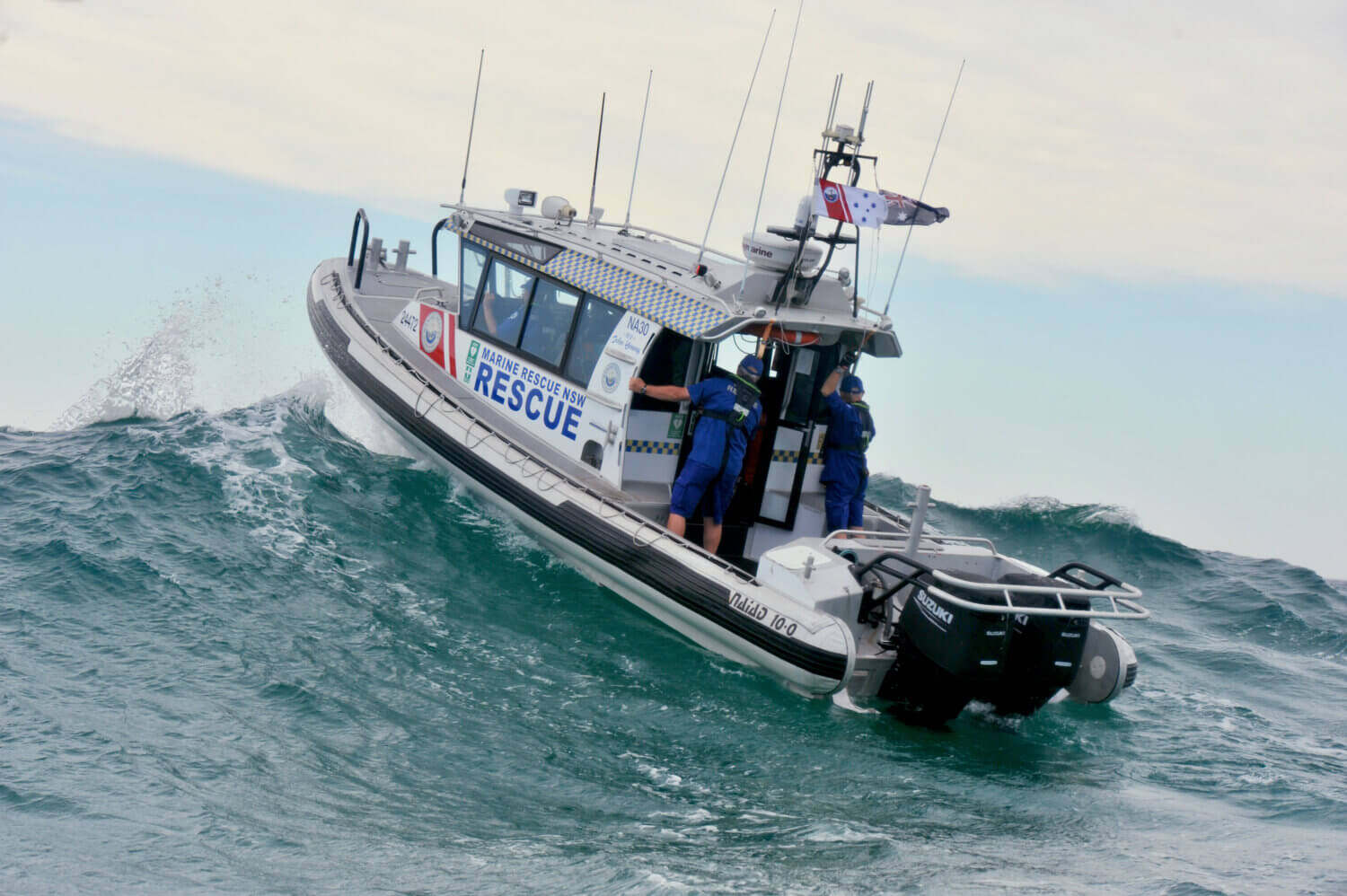 Marine Rescue NSW is run by volunteers. Photo: Marine Rescue NSW