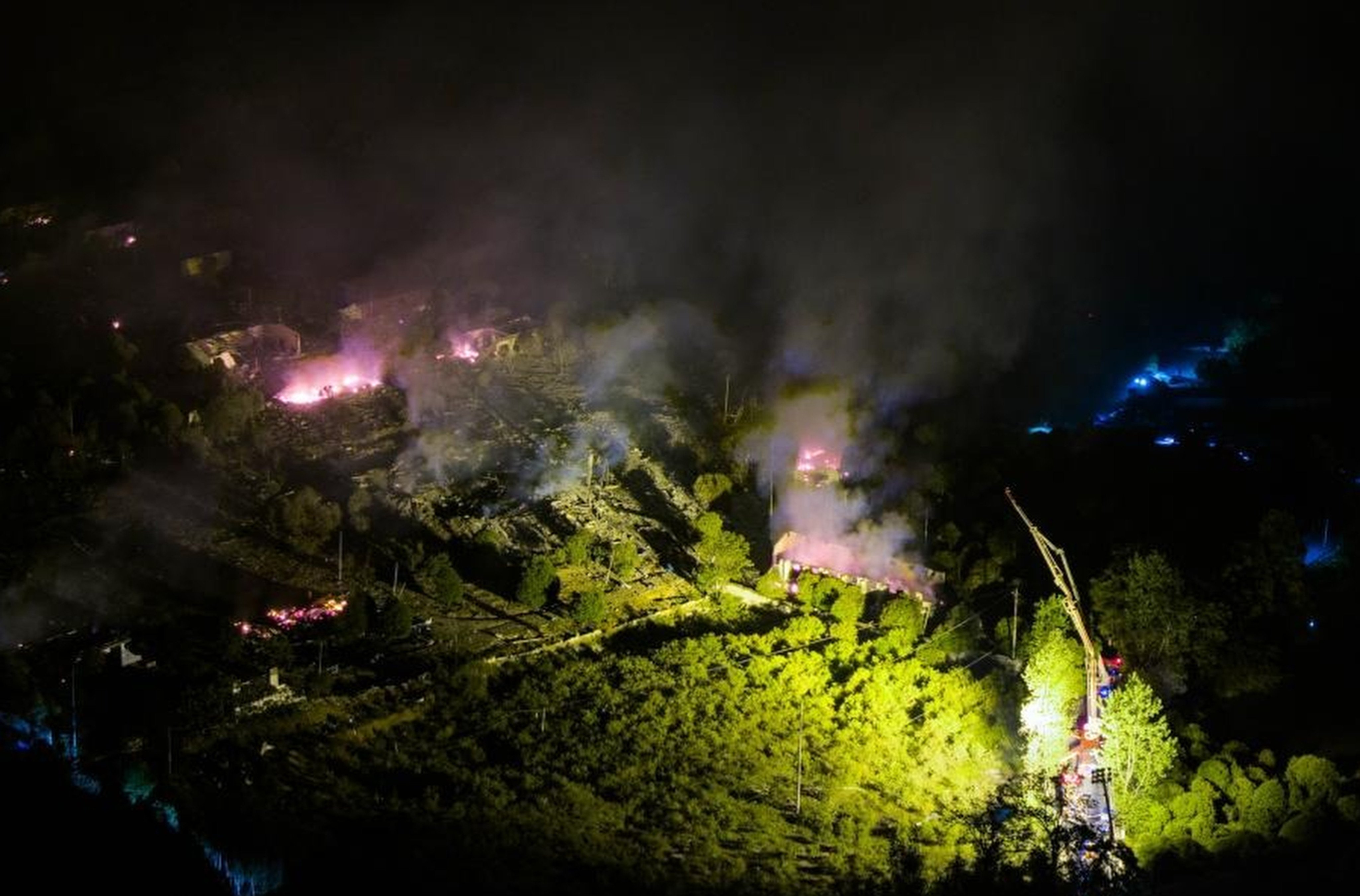 Chinese state media is reporting that the fireworks factory explosion occurred in Hunan province. Photo: Xinhua
