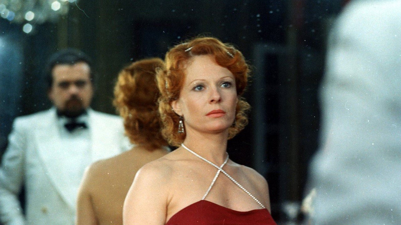 Delphine Seyrig in a still from India Song (1975), a film by radical French auteur Marguerite Duras that is considered her magnum opus, standing as the ultimate triumph of her avant-garde phase.