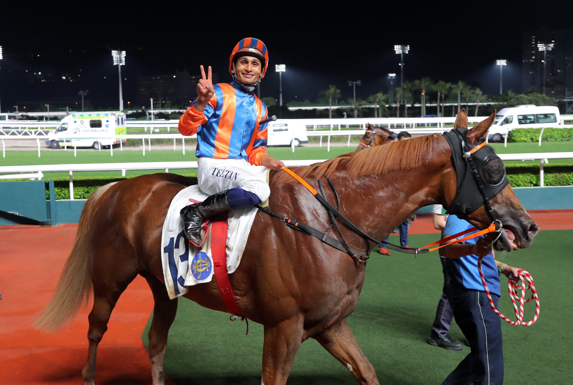 Karis Teetan gets two goals in Sha Tin.