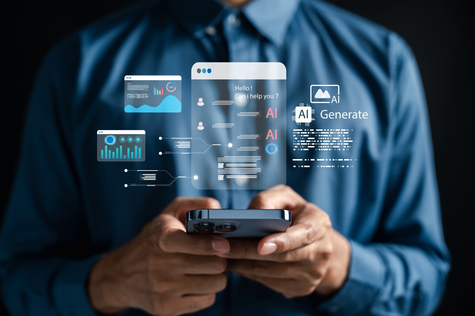 Some consumers are reluctant to pay for domestic AI tools, citing high prices and relatively weak performance in work-related tasks. Photo: Shutterstock