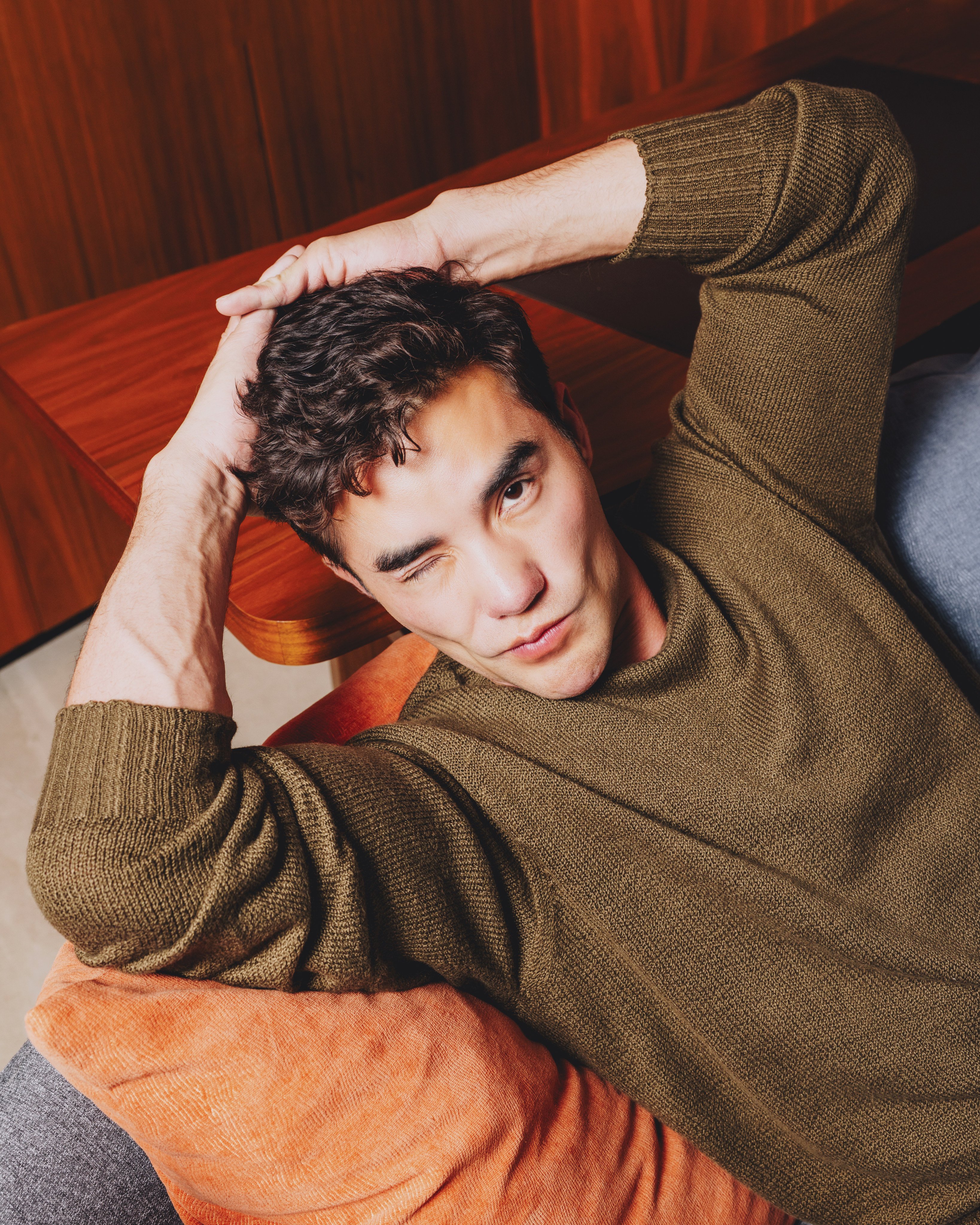 Ludi Lin, a Chinese-Canadian actor and model, plays one of lead characters in Mortal Kombat 2, out on May 8. Style photographed him at East Hong Kong hotel. Sweater: Tod’s. Photo: Jocelyn Tam