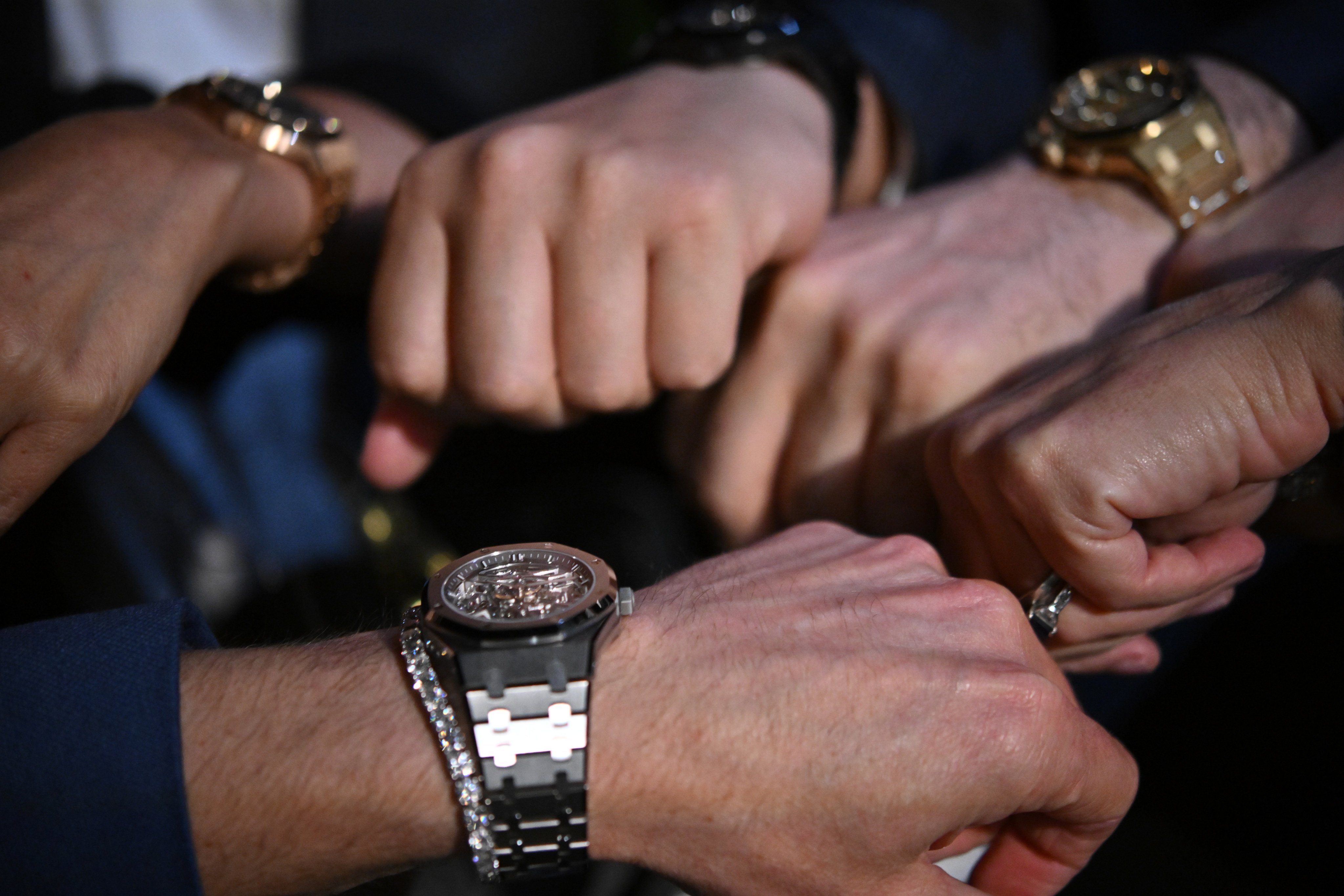 Audemars Piguet Royal Oak Perpetual Calendar John Mayer Limited Edition timepiece. Photo: Getty Images