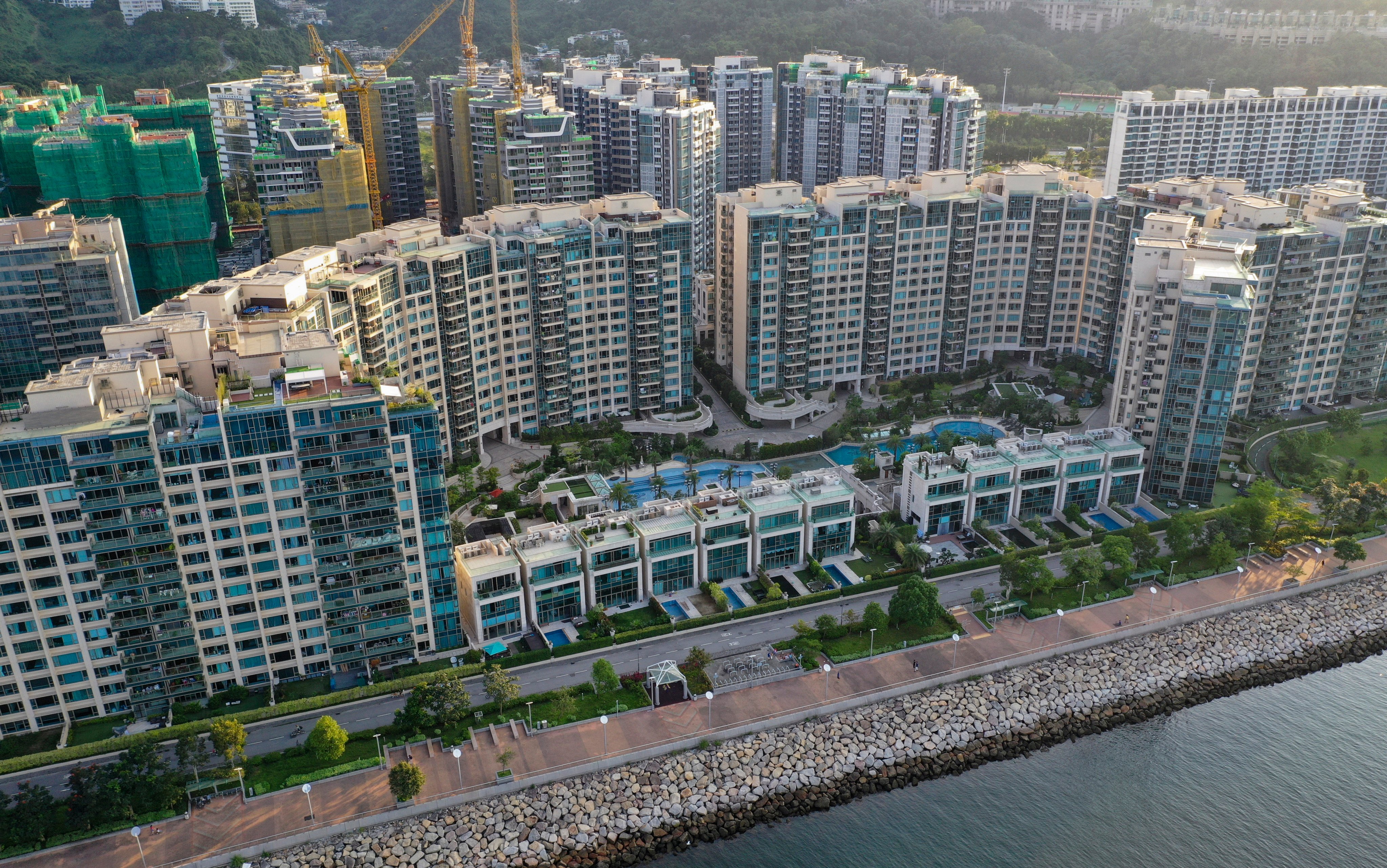 Private residential developments Mayfair by the Sea Phase 1 and 2 in Tai Po. Photo: Martin Chan