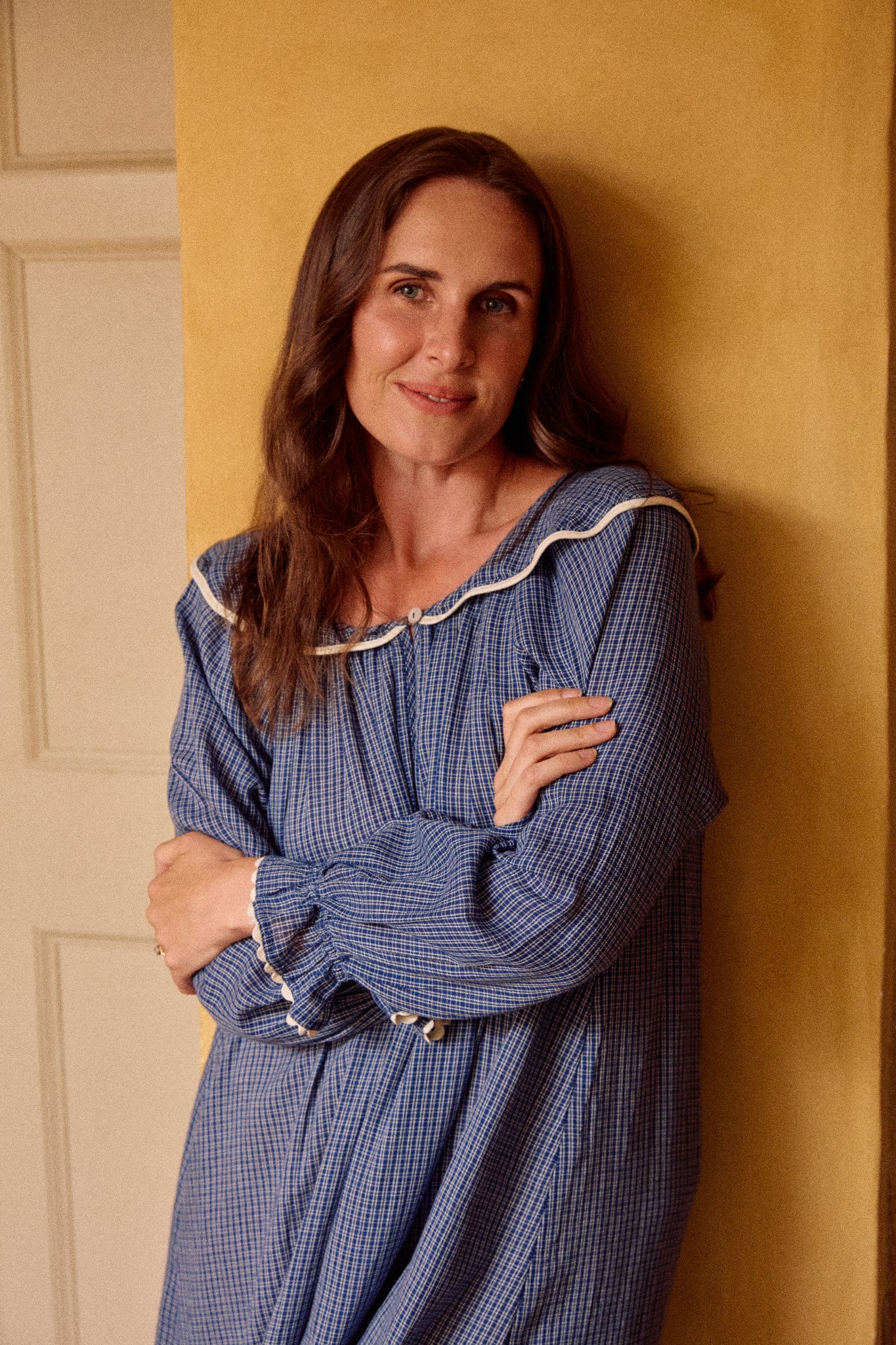 Emily Campbell, founder of British handmade nightwear brand If Only If, used to be a teacher. Photo: Handout