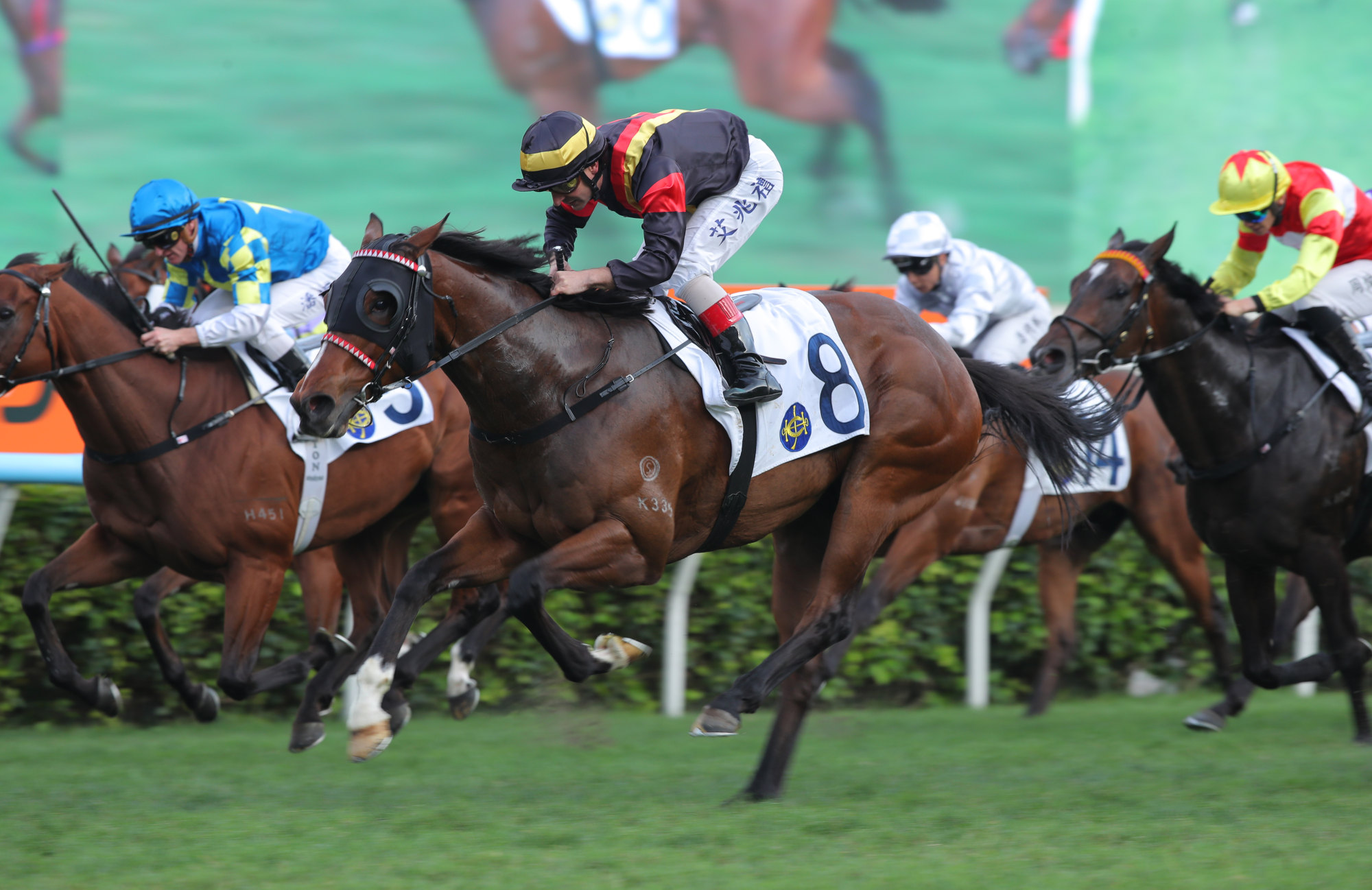 Blazing Wukong storms home under Andrea Atzeni to score last start.