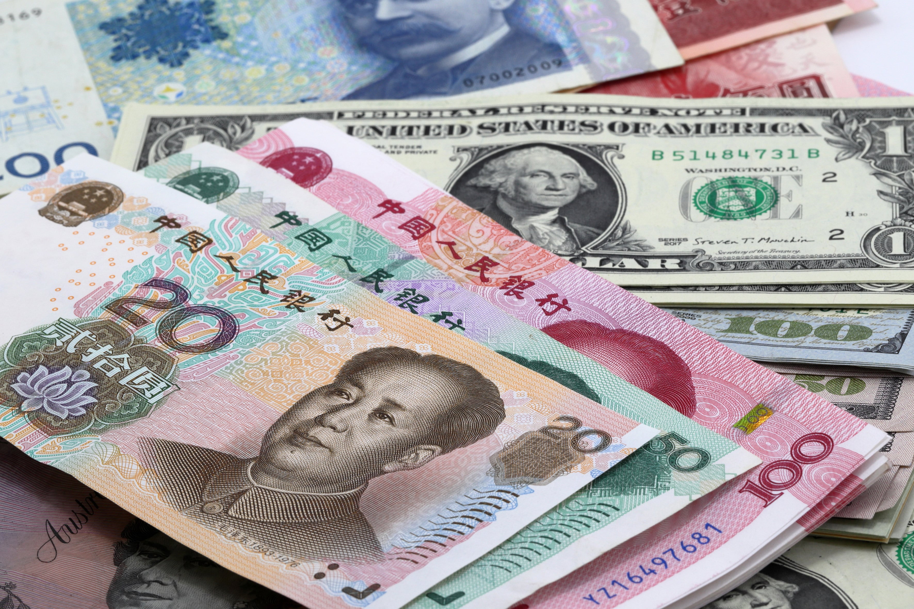 The Chinese yuan has steadily strengthened against the US dollar in recent months. Photo: Shutterstock