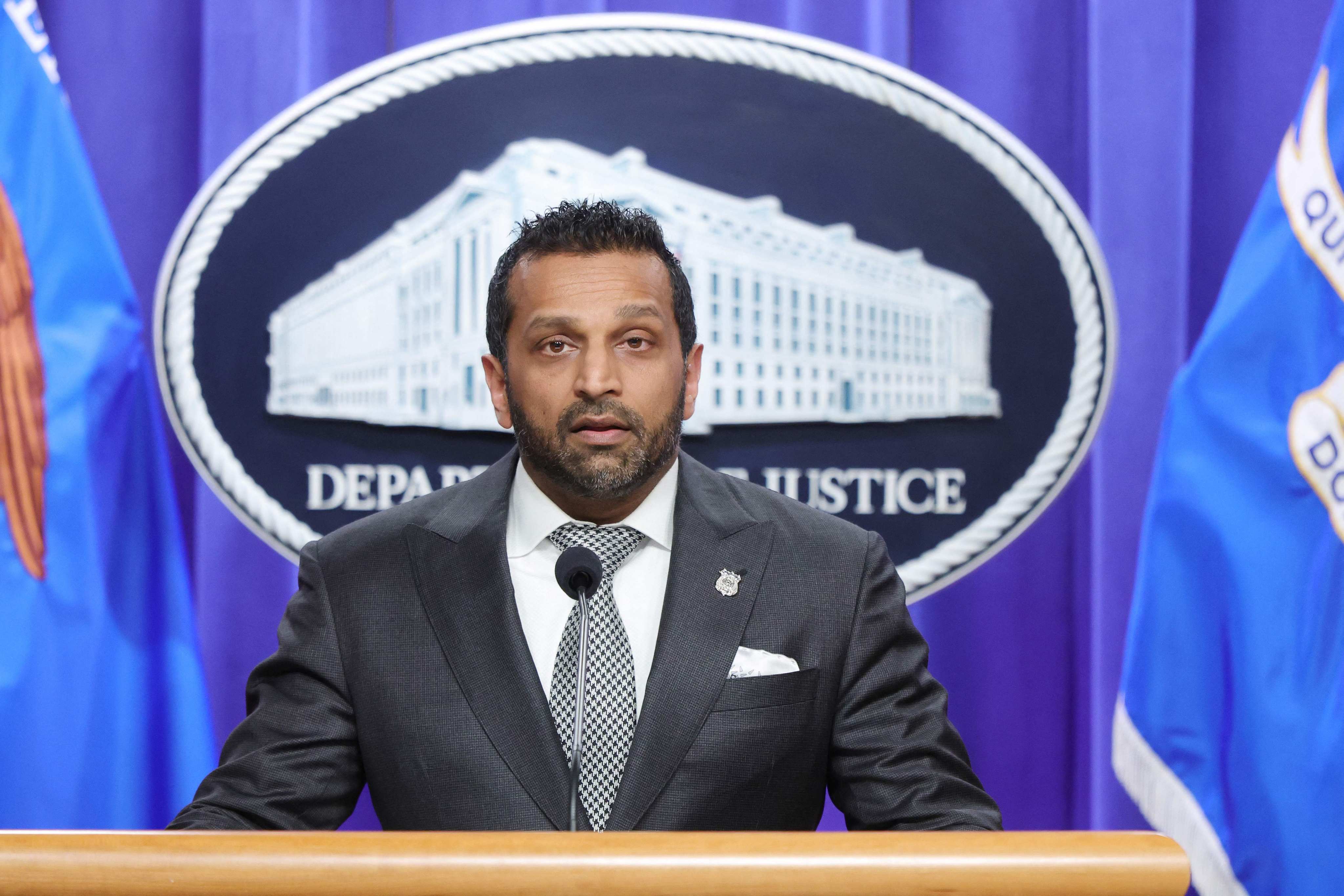 FBI Director Kash Patel. Photo: AFP