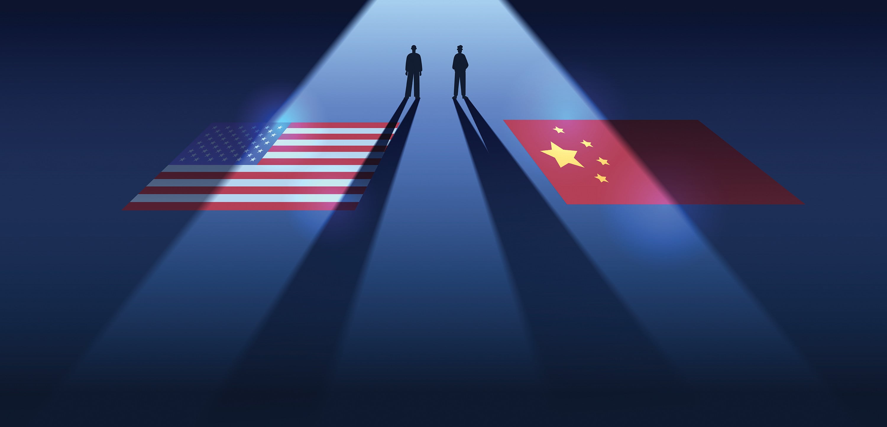 Despite politeness in public, there are fears that the future looks rocky for US-China trade. Illustration: Shutterstock