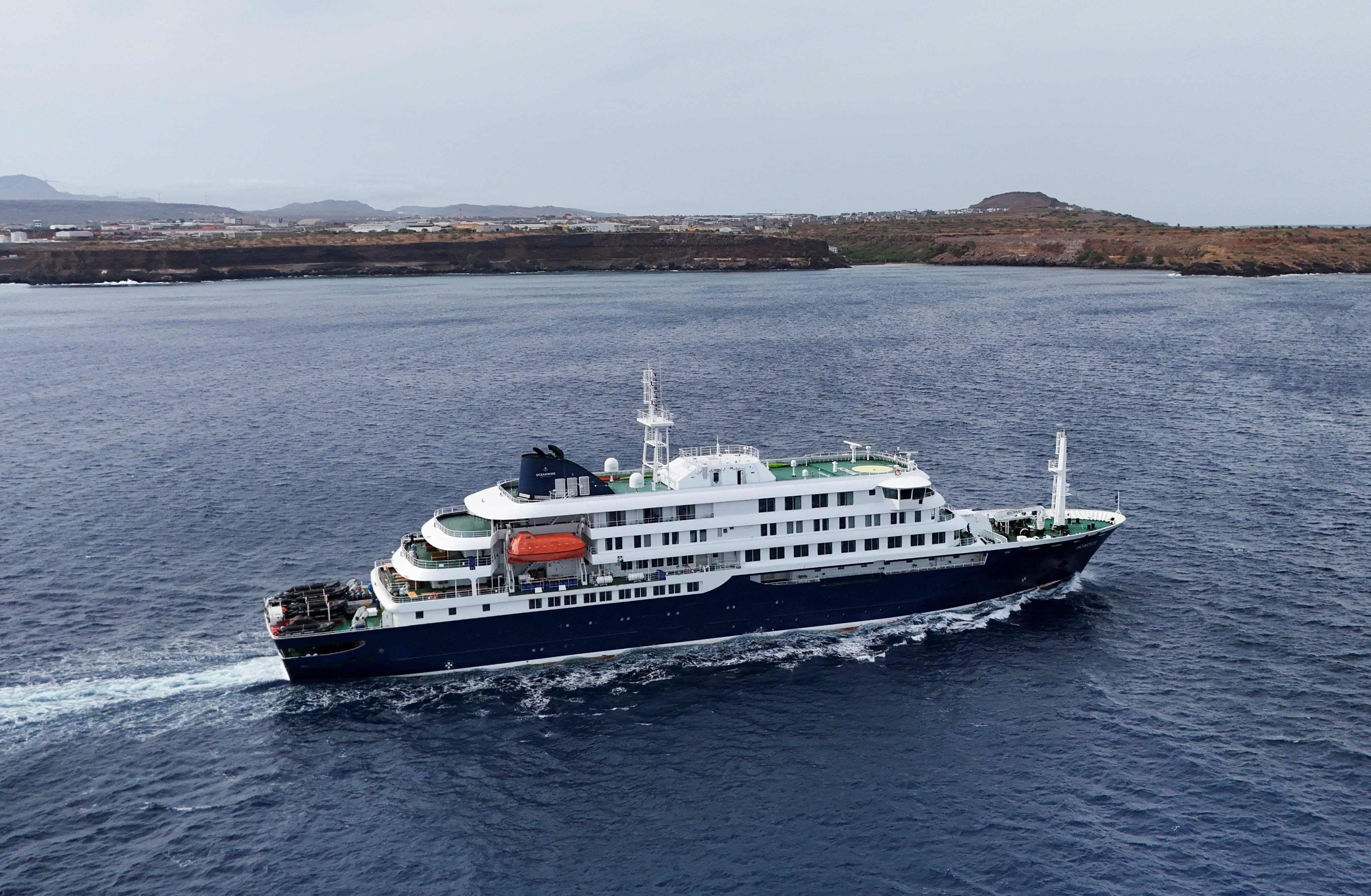 The outbreak has been linked to the cruise ship MV Hondius. Photo: Reuters