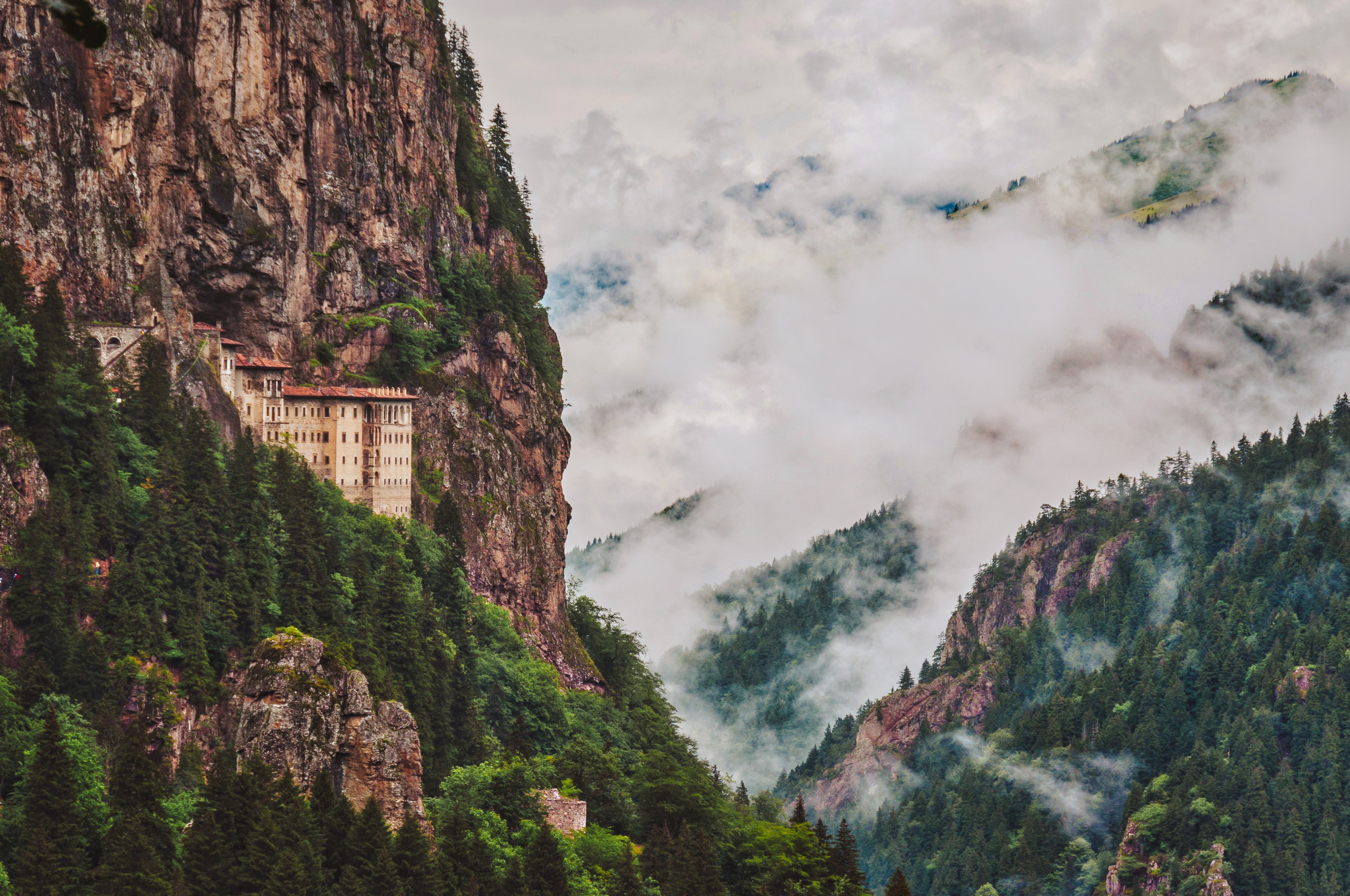 Sumela Monastery, Trabzon province, Turkey. Photo: Getty Images