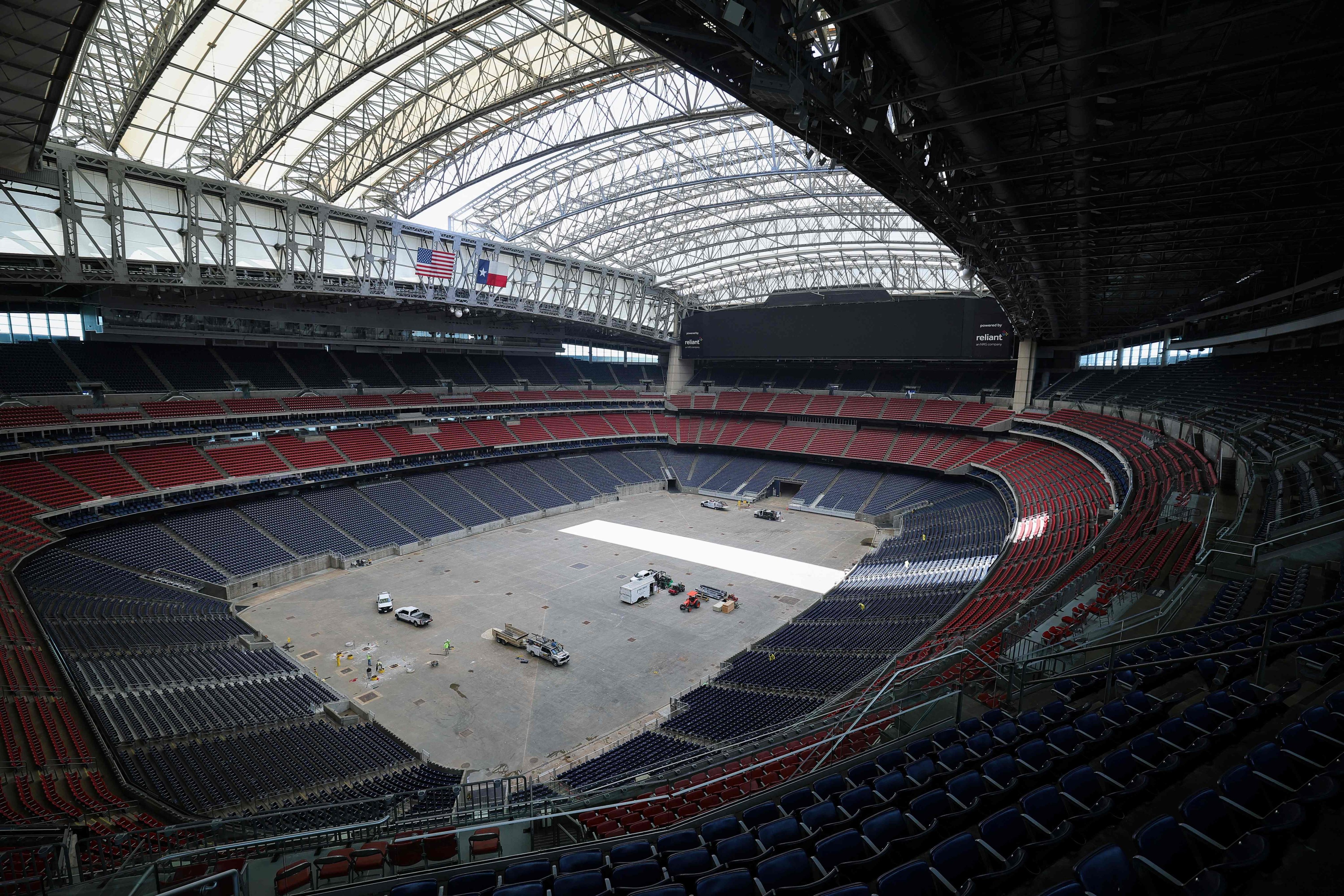 Of the 11 American stadiums hosting games, Houston’s NRG Stadium has had the greatest 14-day decline in resale ticket prices. Photo: AFP