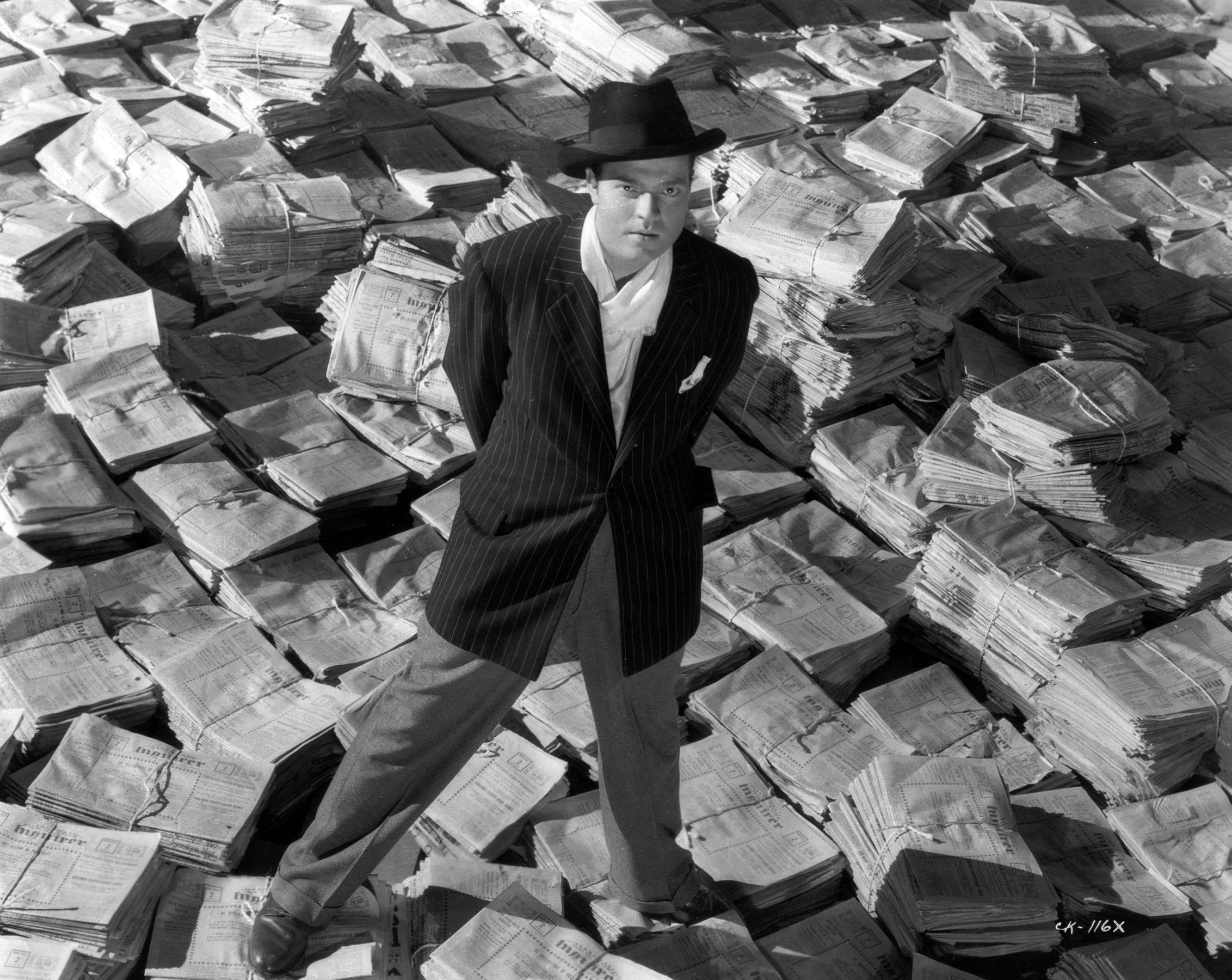 Orson Welles in a still from the 1941 film Citizen Kane, which is often hailed as the greatest film of all time. Photo: RKO Radio Pictures/Wisconsin Centre for Film and Theatre Research/dpa
