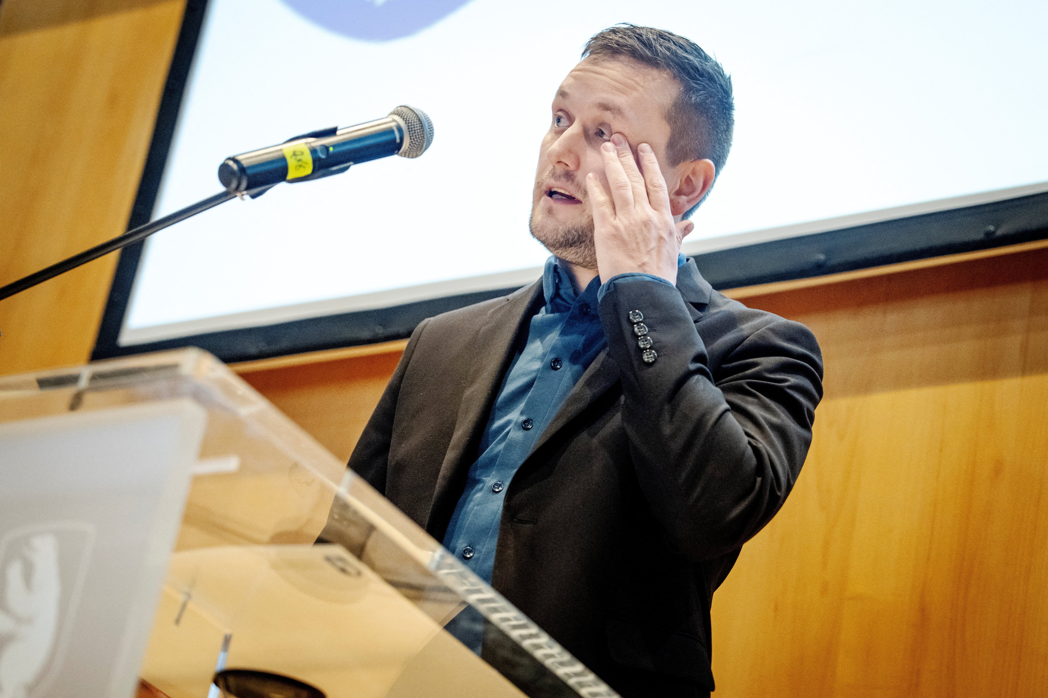 Greenland’s Prime Minister Jens-Frederik Nielsen. Photo: Ritzau Scanpix via Reuters