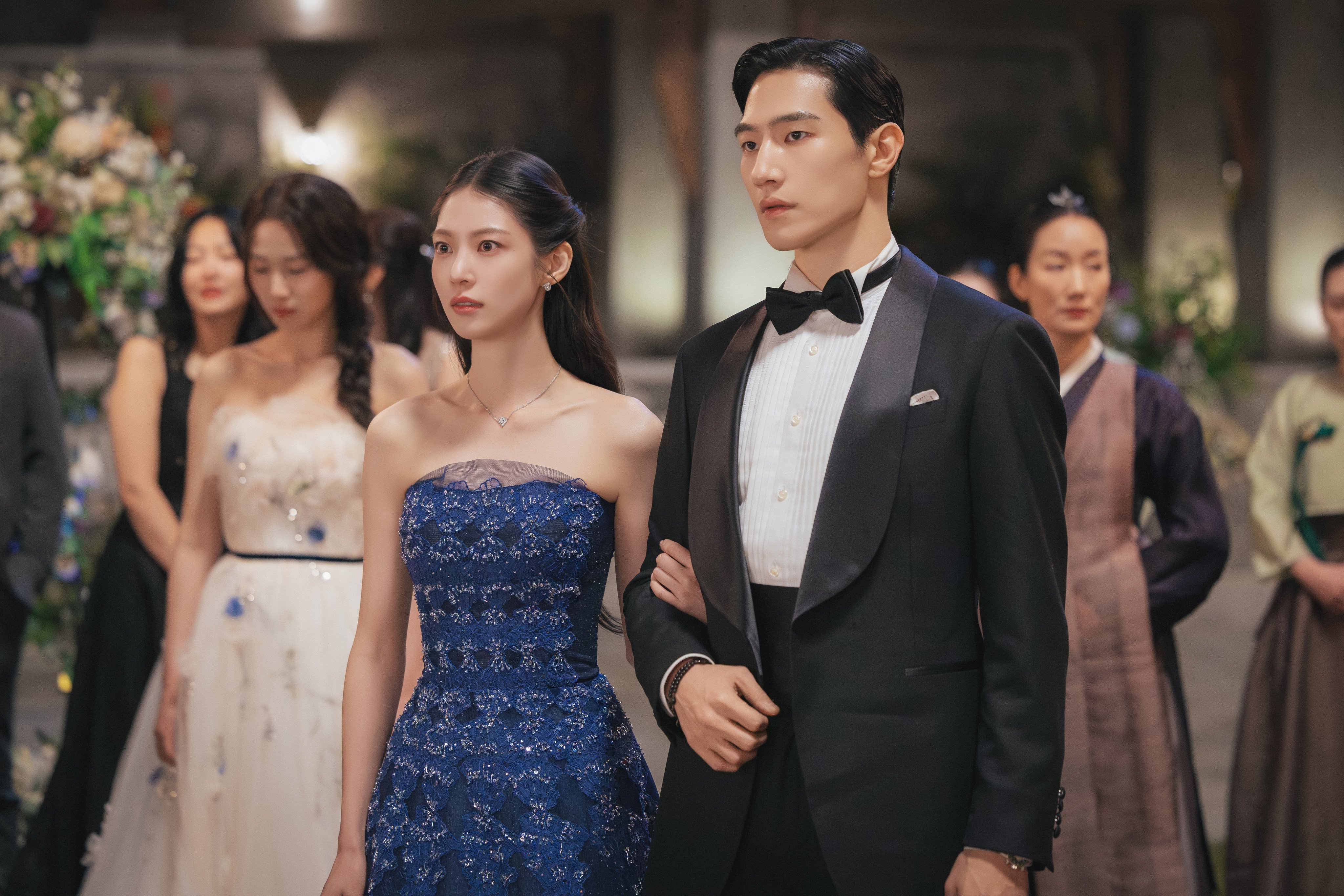 Noh Sang-hyun (right) and Gong Seung-yeon in a still from Perfect Crown. Noh will star in JTBC drama Gold Digger, one of several coming shows that have announced their casts. Photo: Disney+
