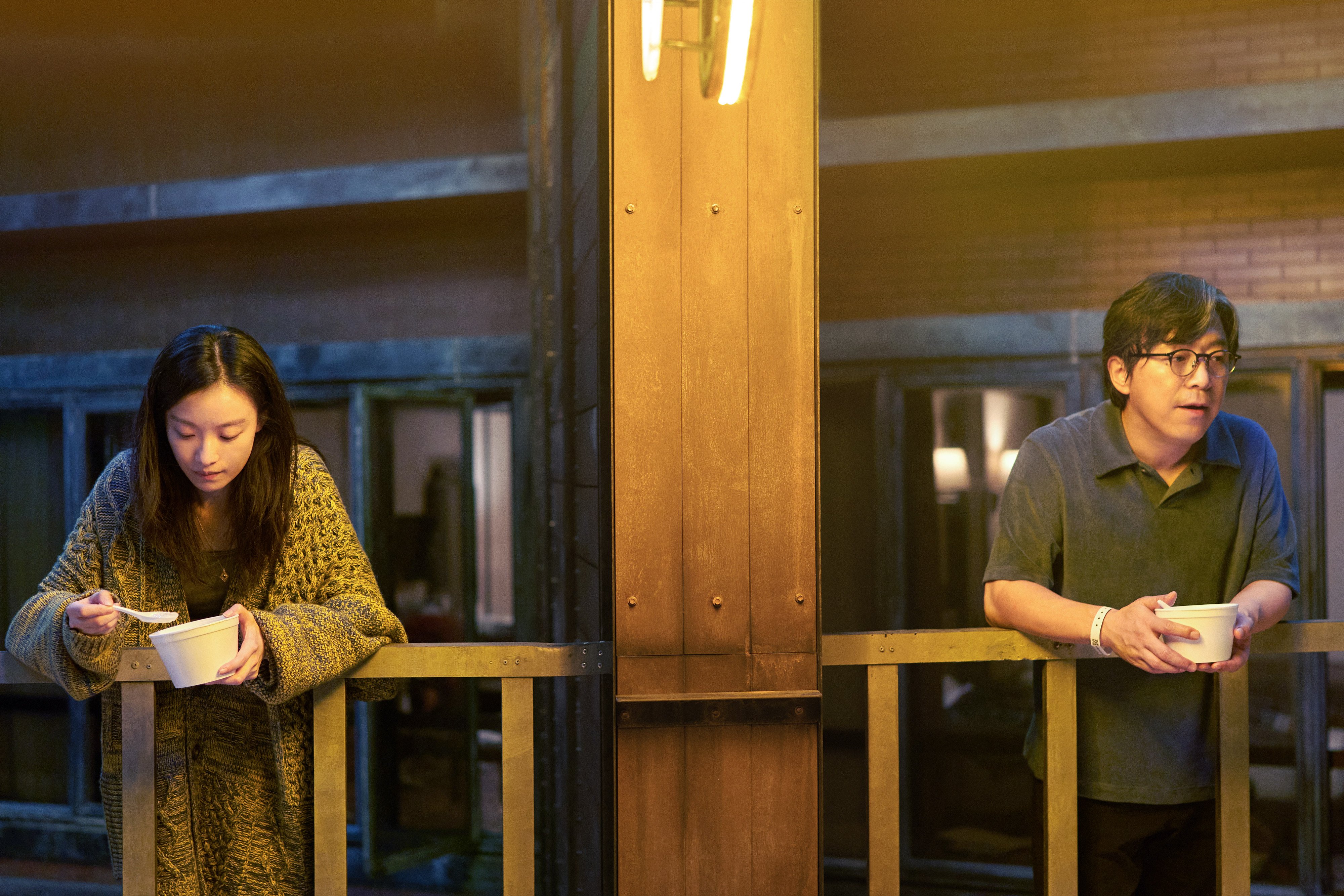 Ni Ni (left) and Huang Bo in a still from A Man and A Woman.